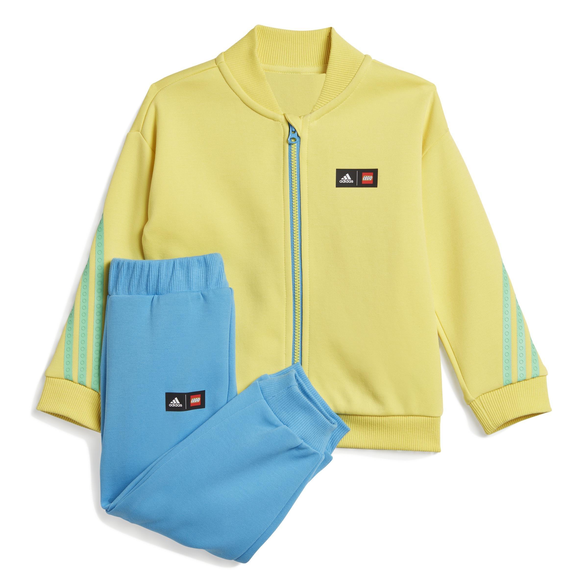 Unisex Kids Classic Lego Track Top And Pants Set, Yellow, A901_ONE, large image number 1