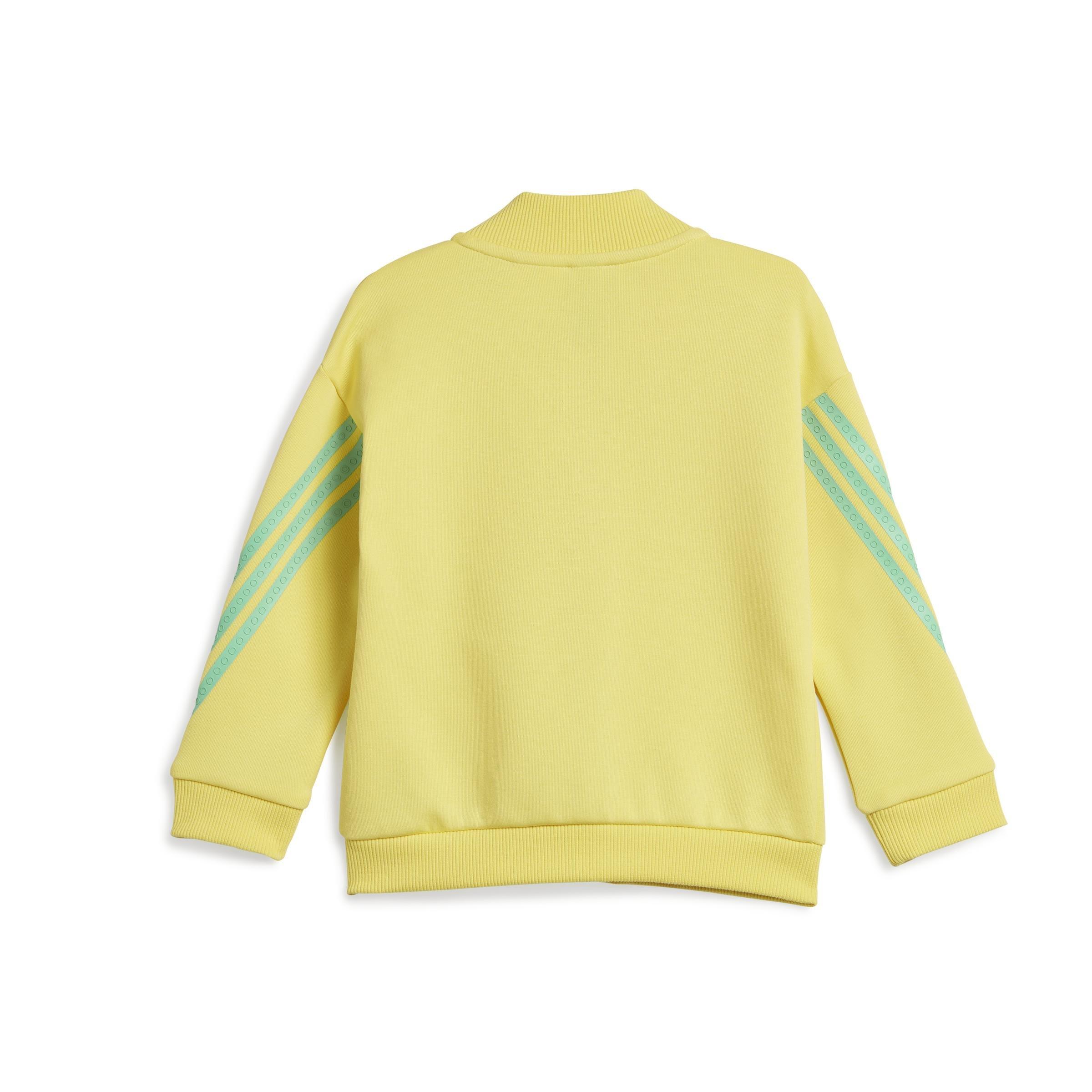 Unisex Kids Classic Lego Track Top And Pants Set, Yellow, A901_ONE, large image number 2