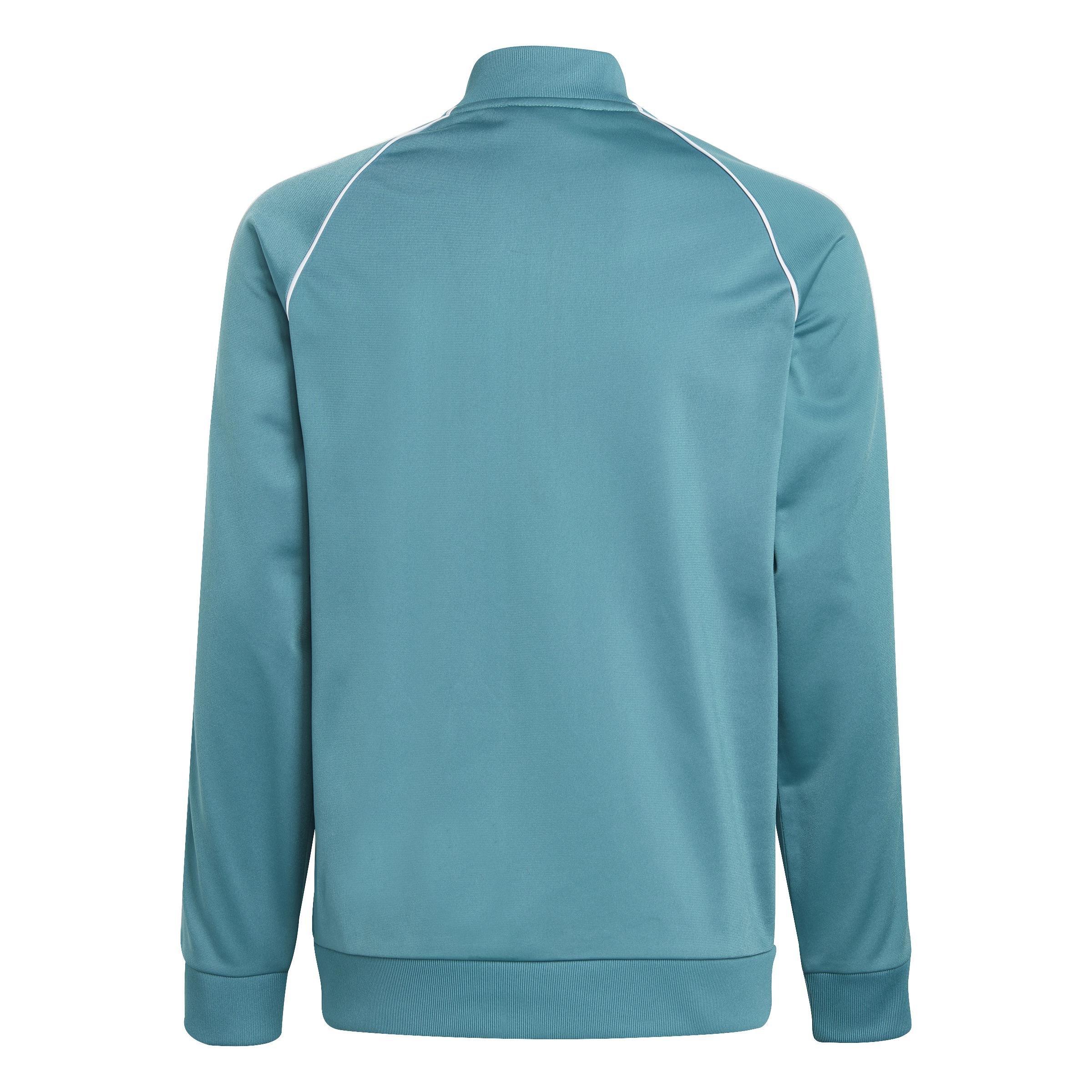 Unisex Kids Adicolor Sst Track Top, Turquoise, , large image number 3