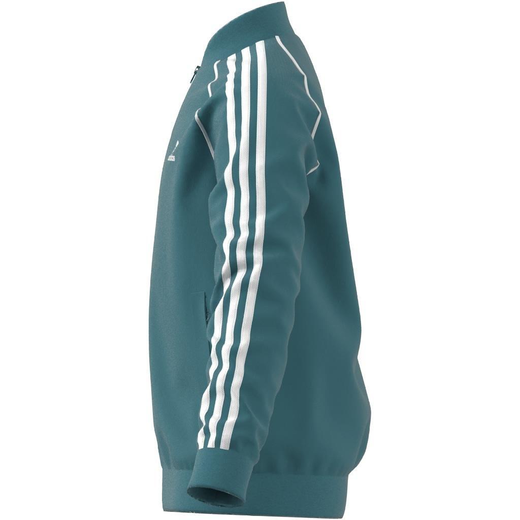 Unisex Kids Adicolor Sst Track Top, Turquoise, , large image number 8