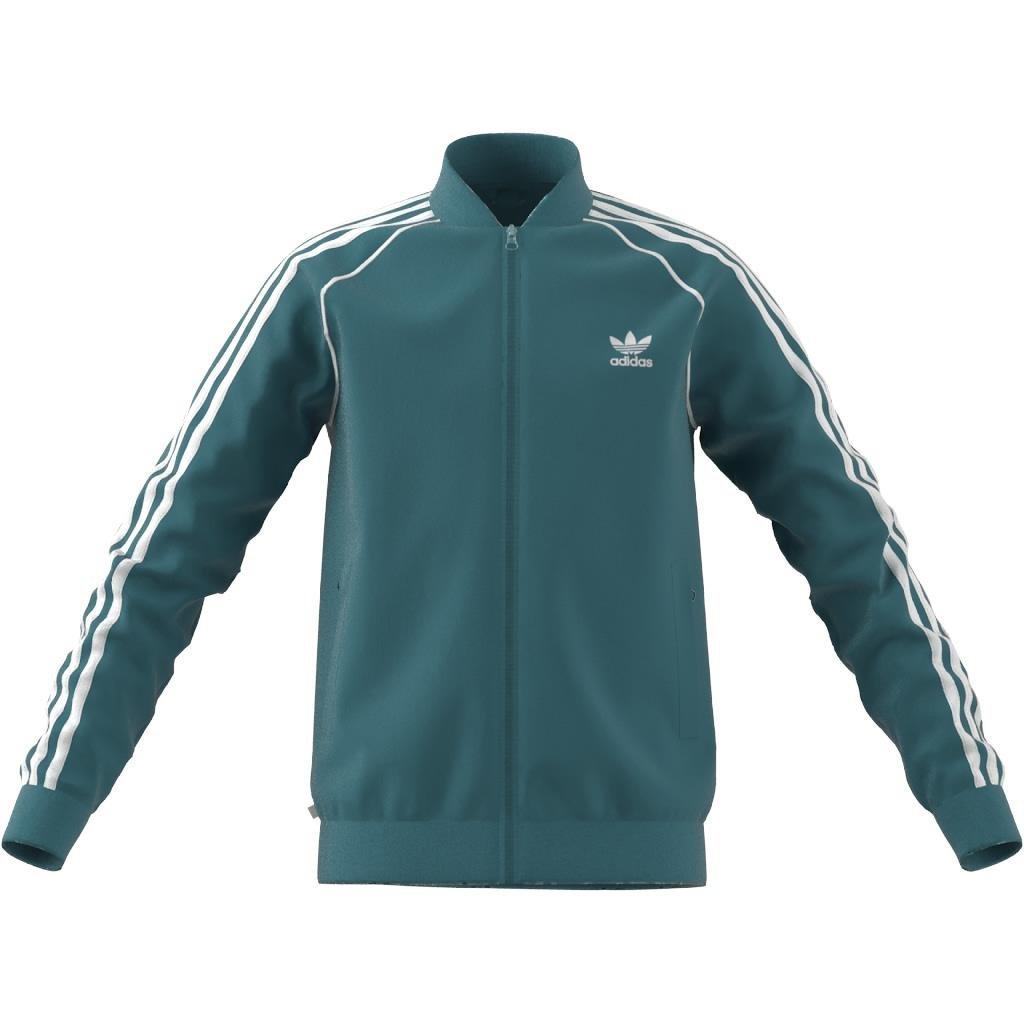 Unisex Kids Adicolor Sst Track Top, Turquoise, , large image number 14