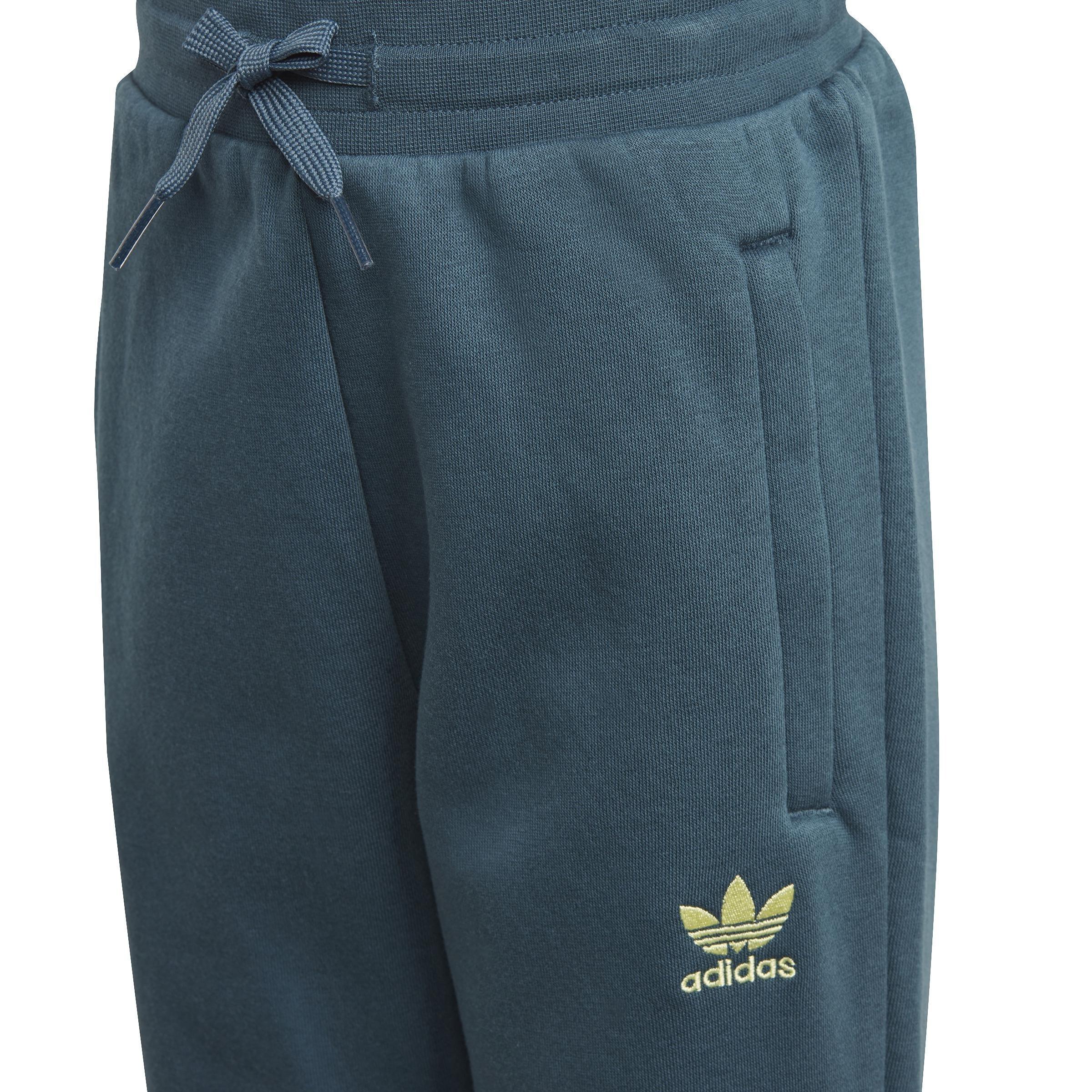 Unisex Kids Adicolor Hoodie Set, Turquoise, A901_ONE, large image number 4