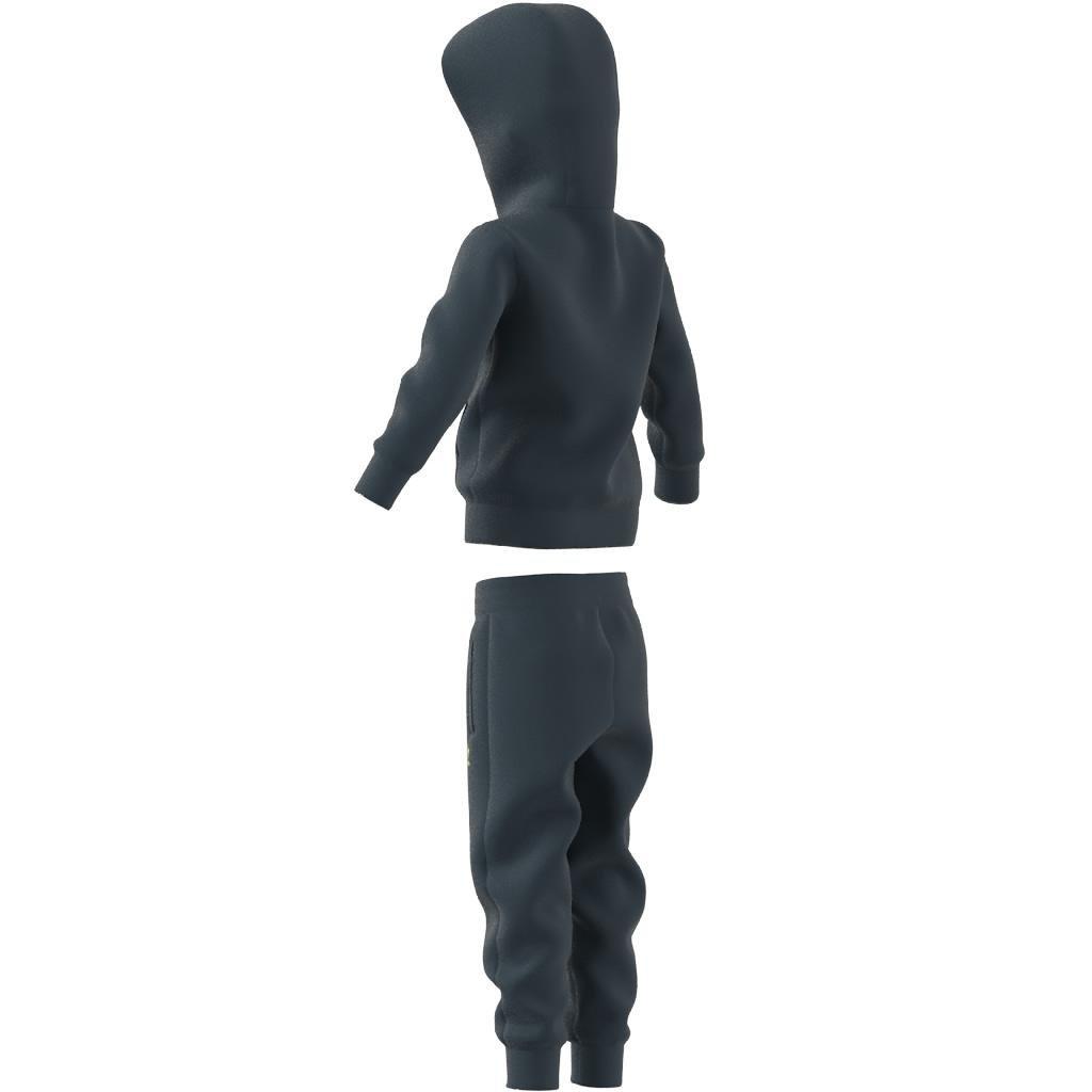 Unisex Kids Adicolor Hoodie Set, Turquoise, A901_ONE, large image number 7