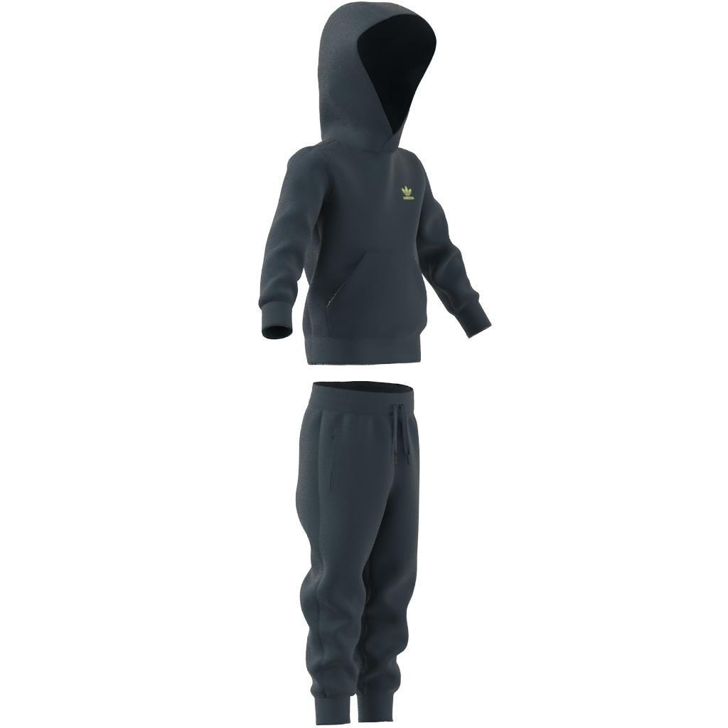 Unisex Kids Adicolor Hoodie Set, Turquoise, A901_ONE, large image number 12