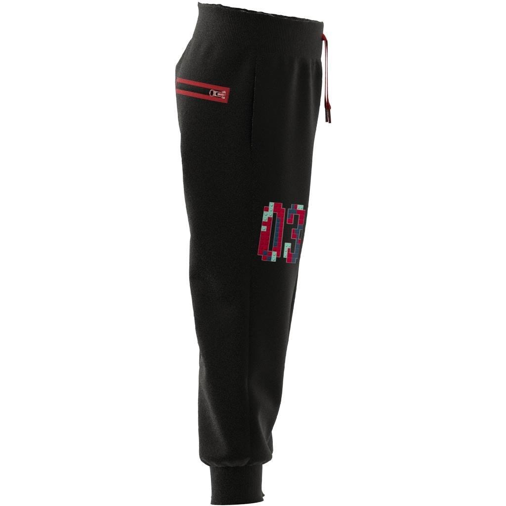 Unisex Classic Lego Winter Joggers, Black, A901_ONE, large image number 6