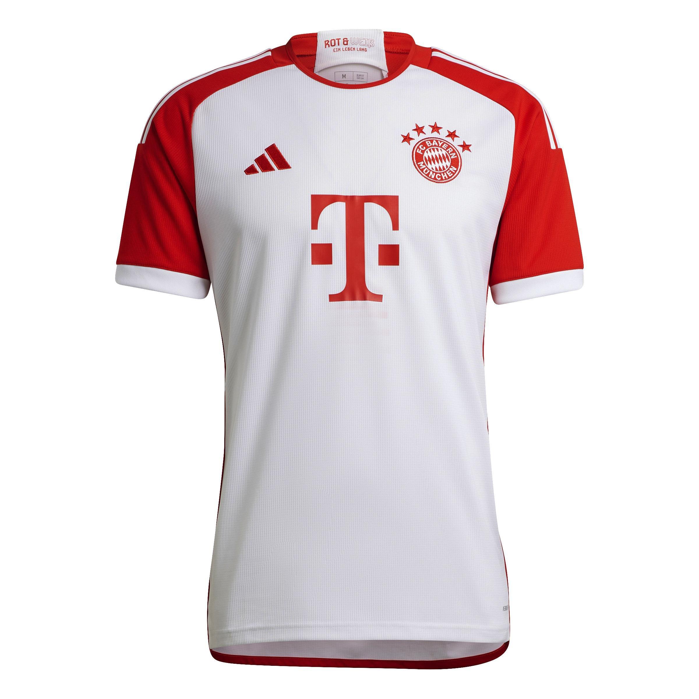 Fc Bayern 23/24 Home Jersey, White, A901_ONE, large image number 0