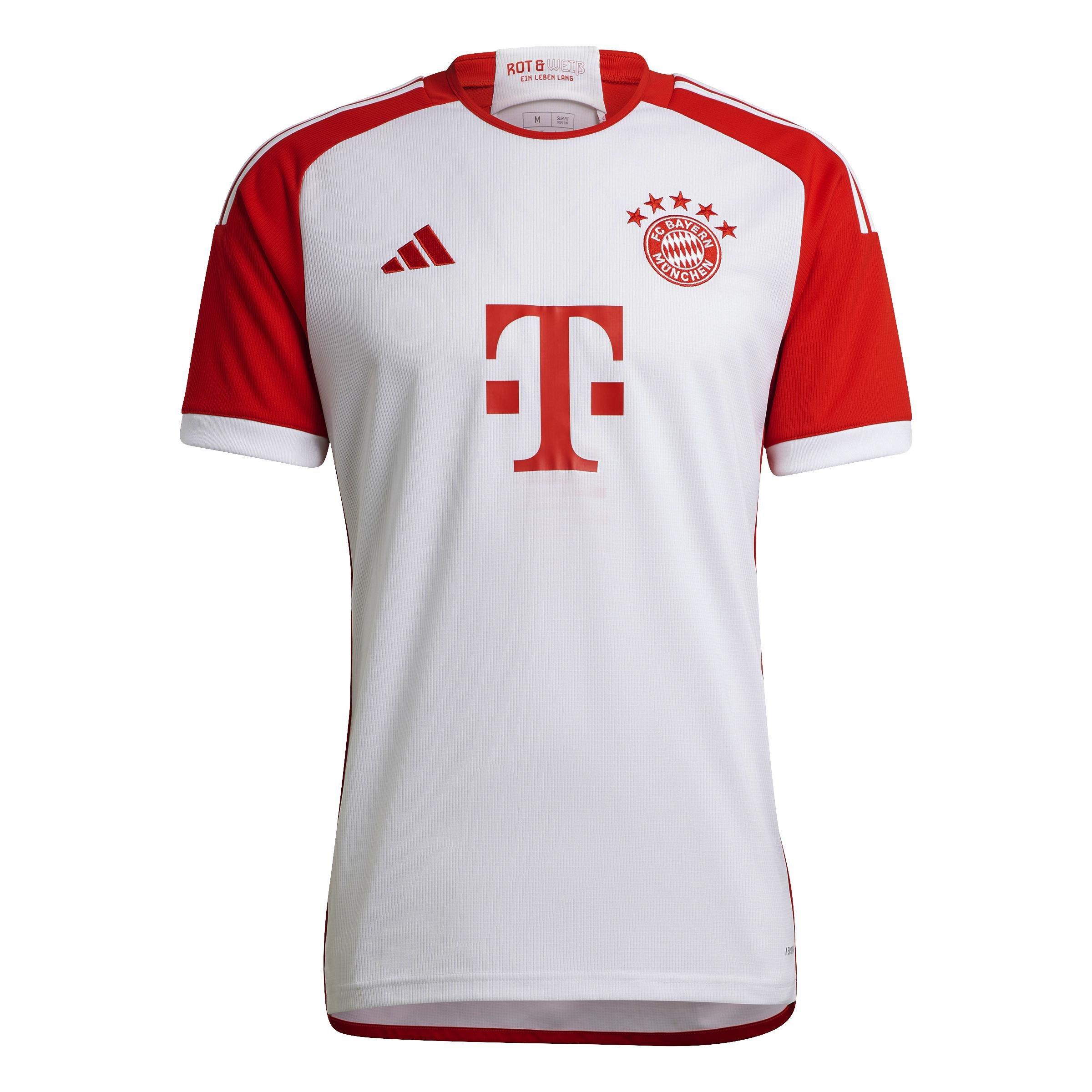 Fc Bayern 23/24 Home Jersey, White, A901_ONE, large image number 1