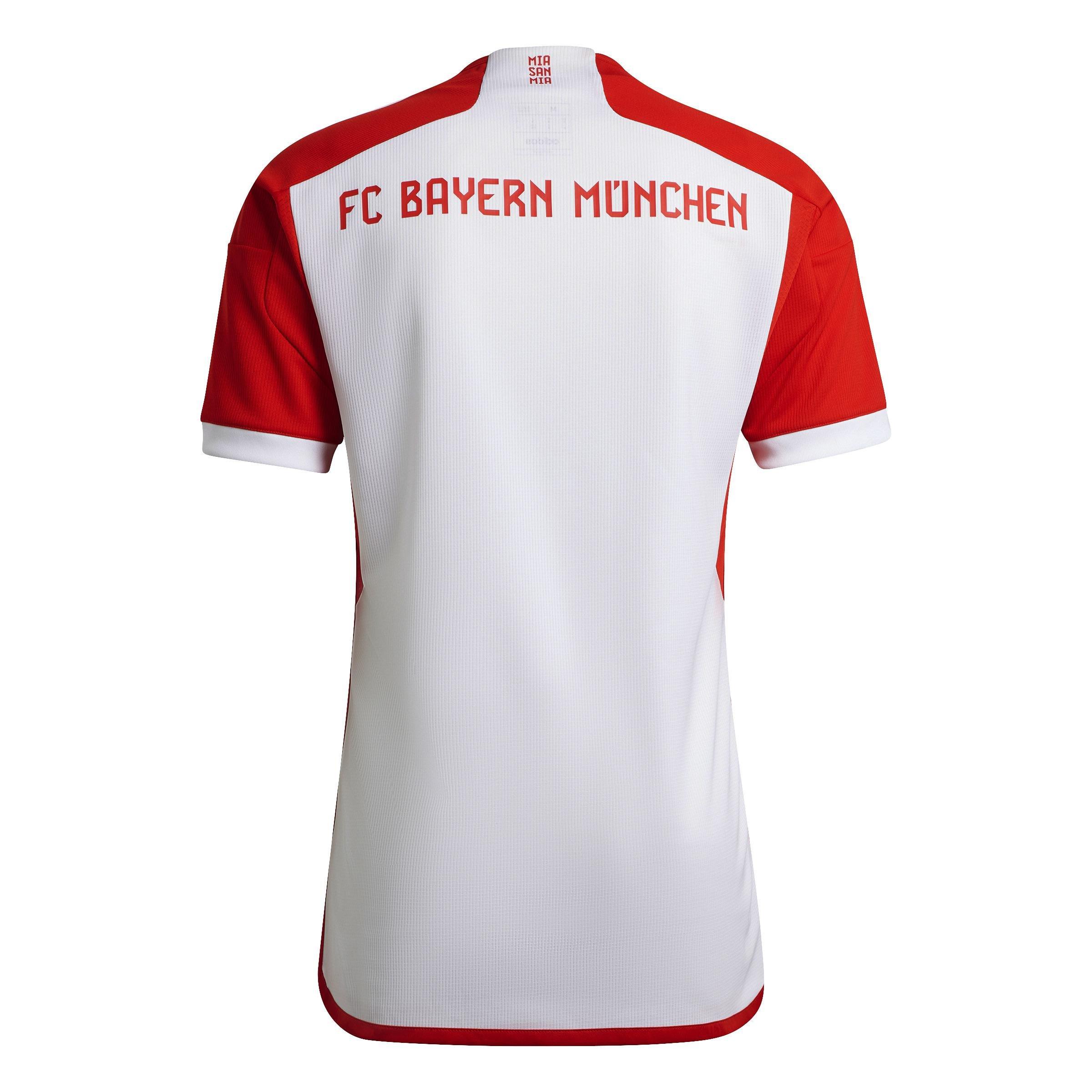Fc Bayern 23/24 Home Jersey, White, A901_ONE, large image number 4