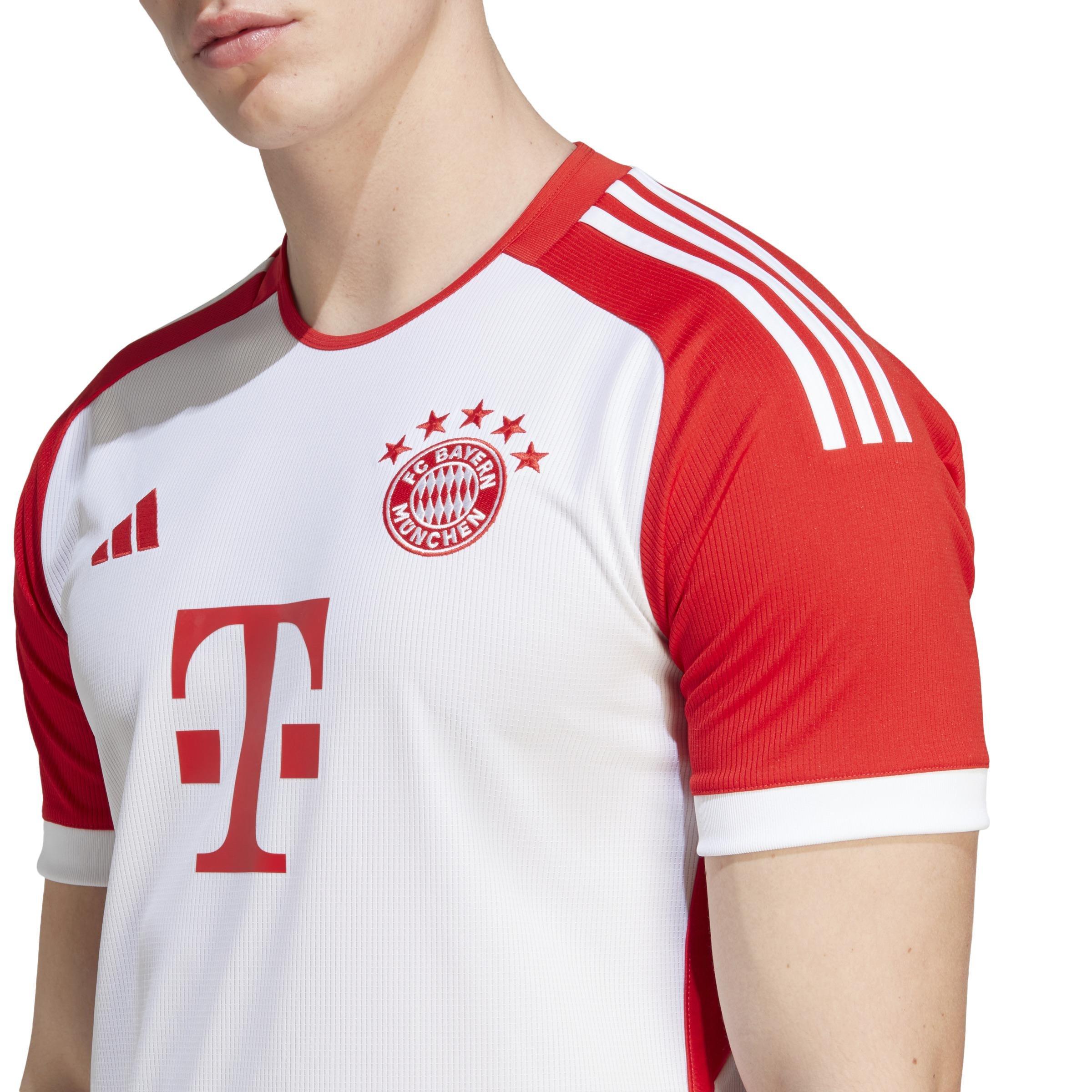 Fc Bayern 23/24 Home Jersey, White, A901_ONE, large image number 5