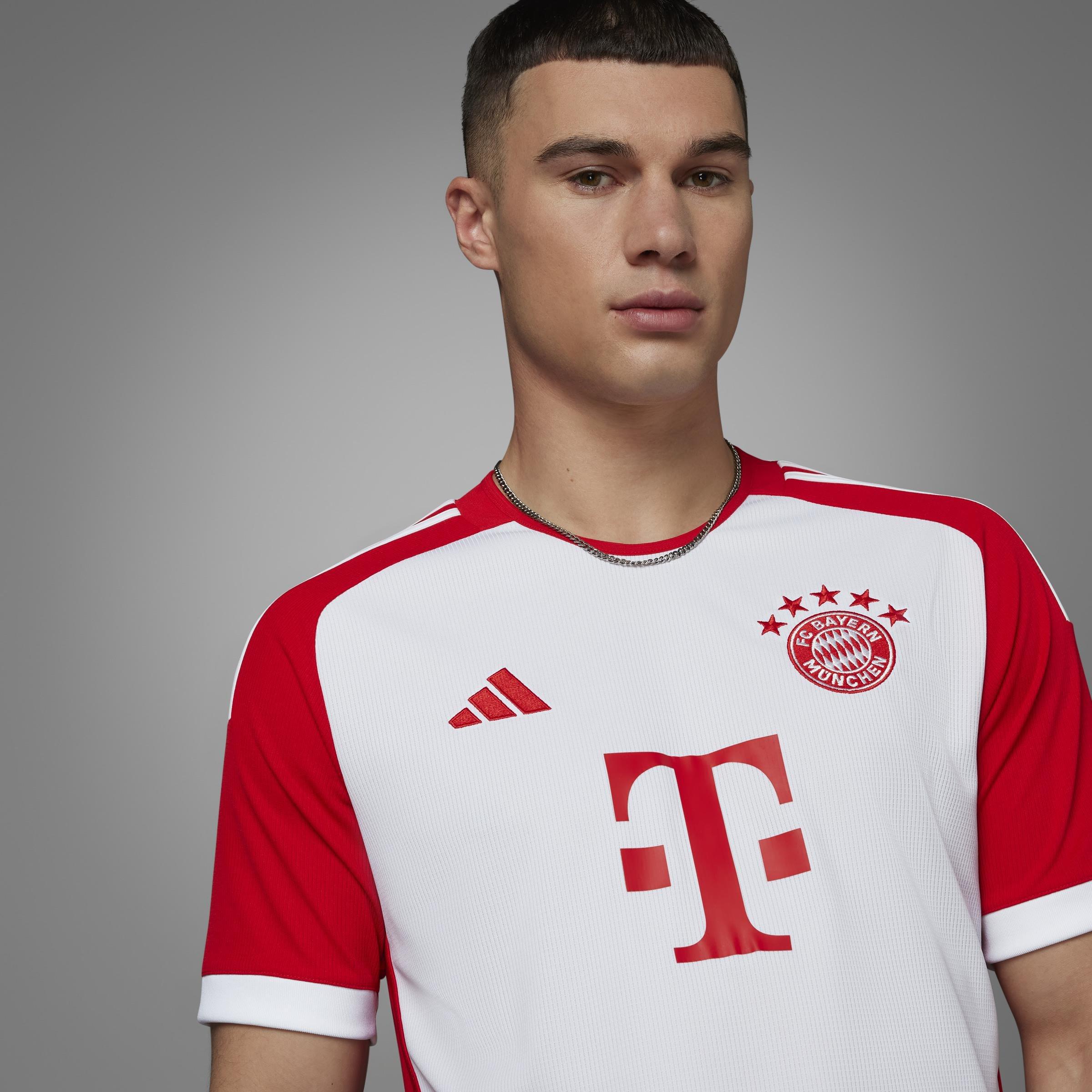 Fc Bayern 23/24 Home Jersey, White, A901_ONE, large image number 7