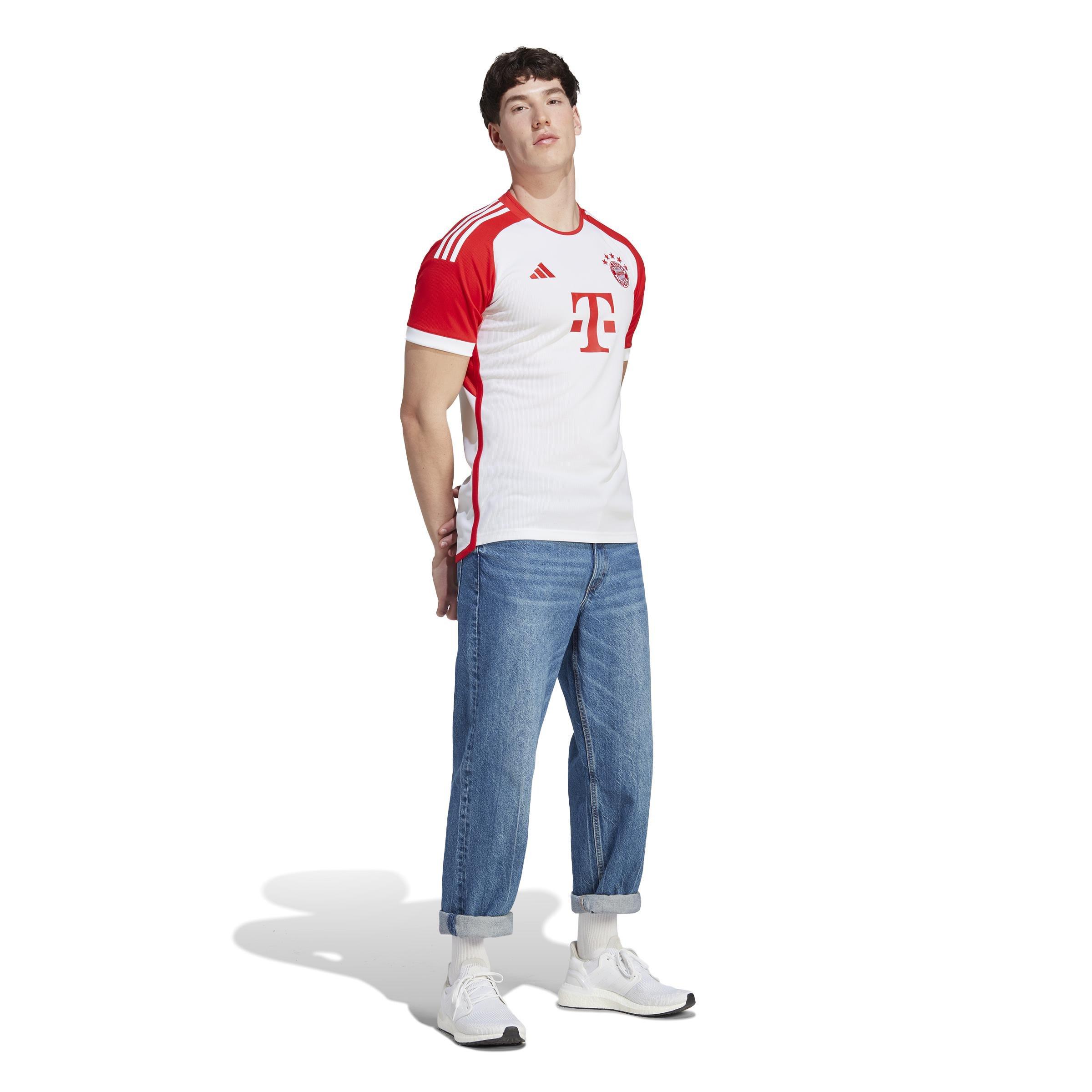 Fc Bayern 23/24 Home Jersey, White, A901_ONE, large image number 10