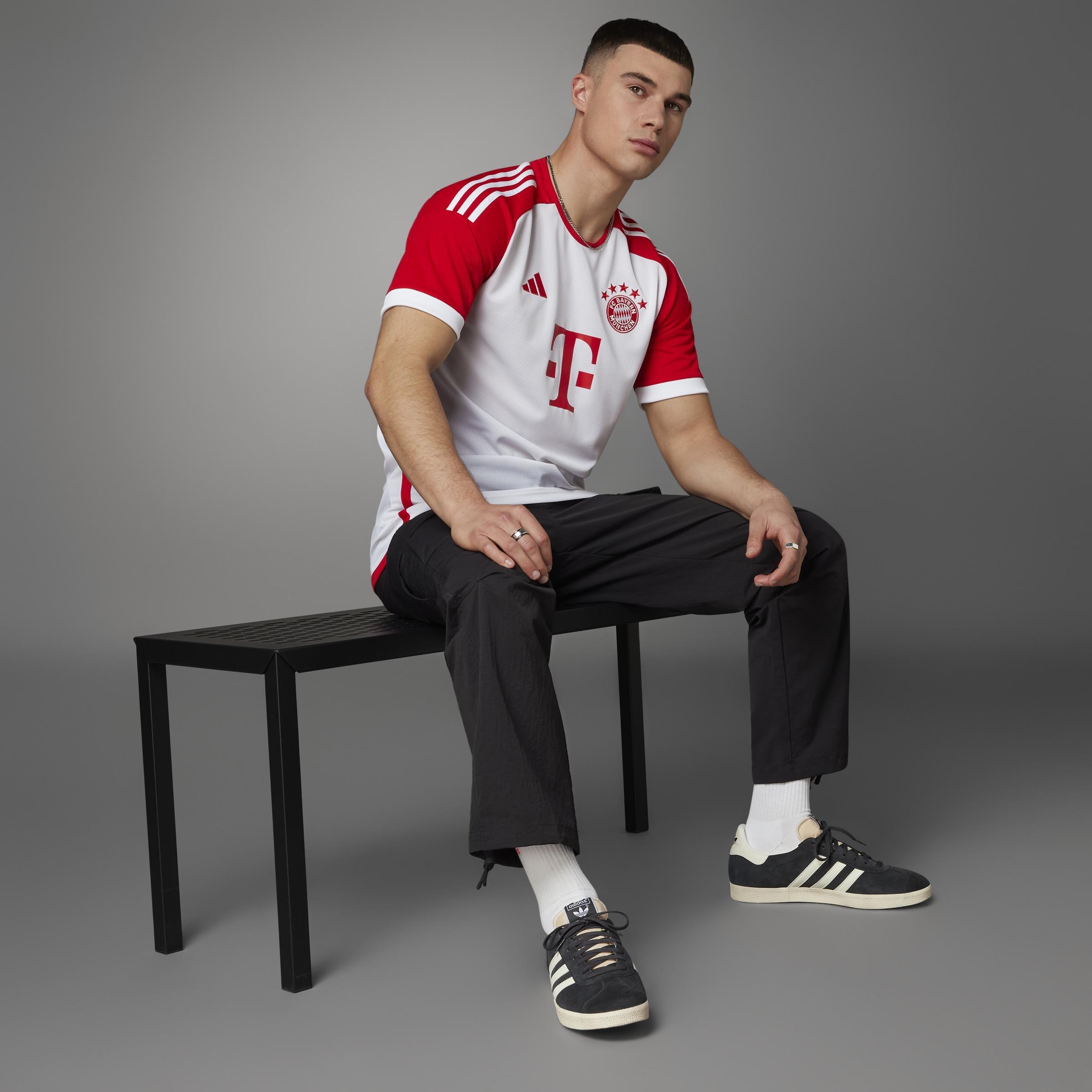 Fc Bayern 23/24 Home Jersey, White, A901_ONE, large image number 11