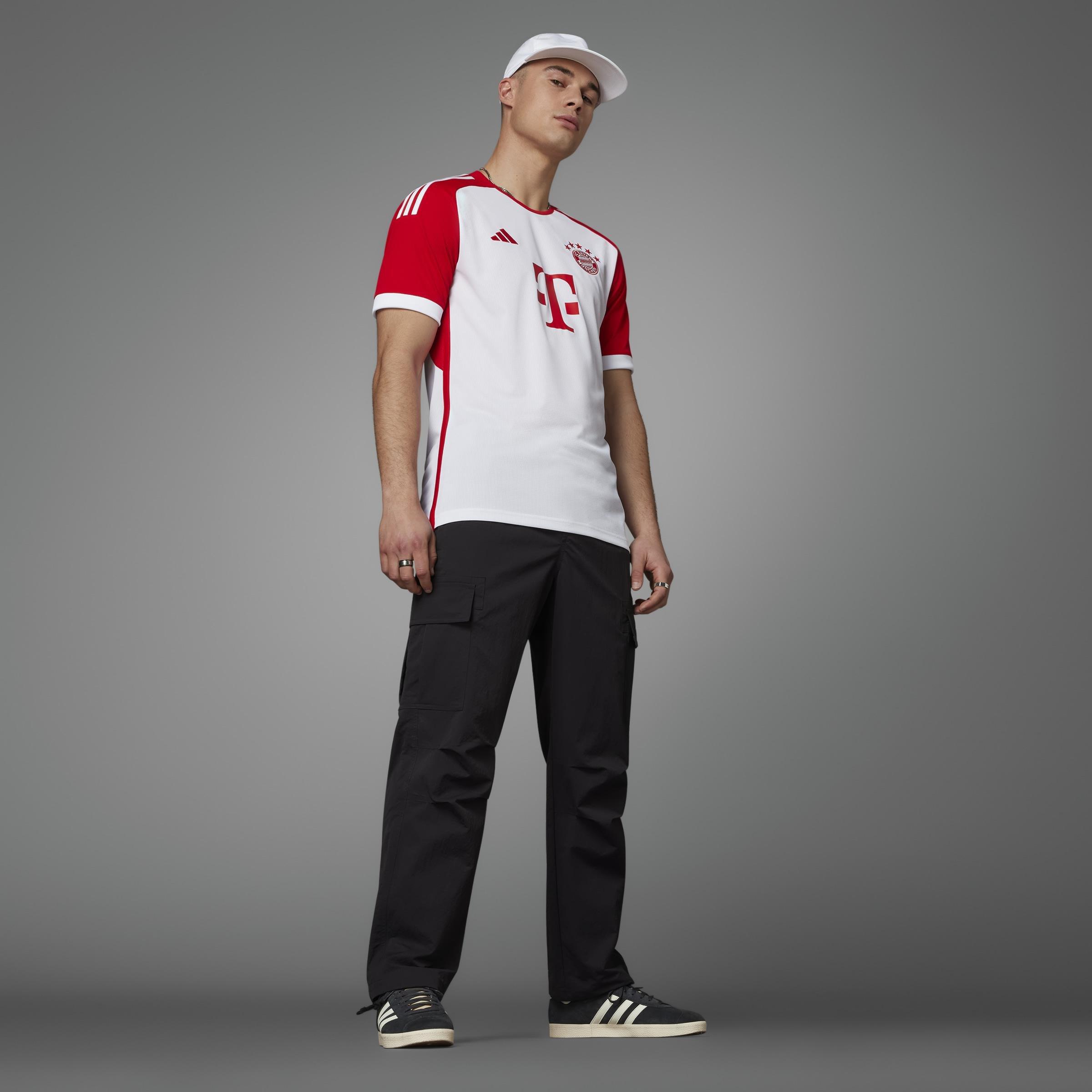 Fc Bayern 23/24 Home Jersey, White, A901_ONE, large image number 12