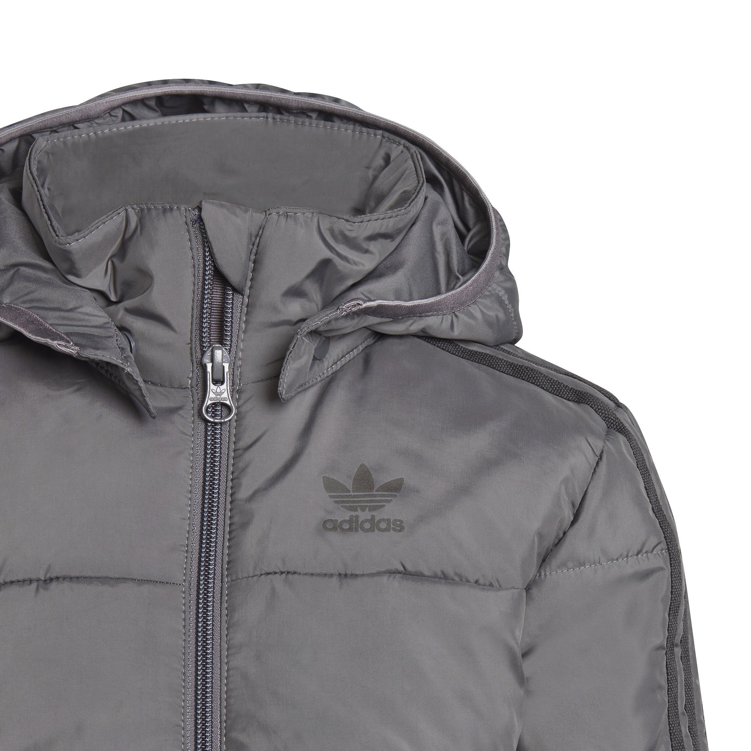 Unisex Kids Adicolor Jacket, Grey, A901_ONE, large image number 5
