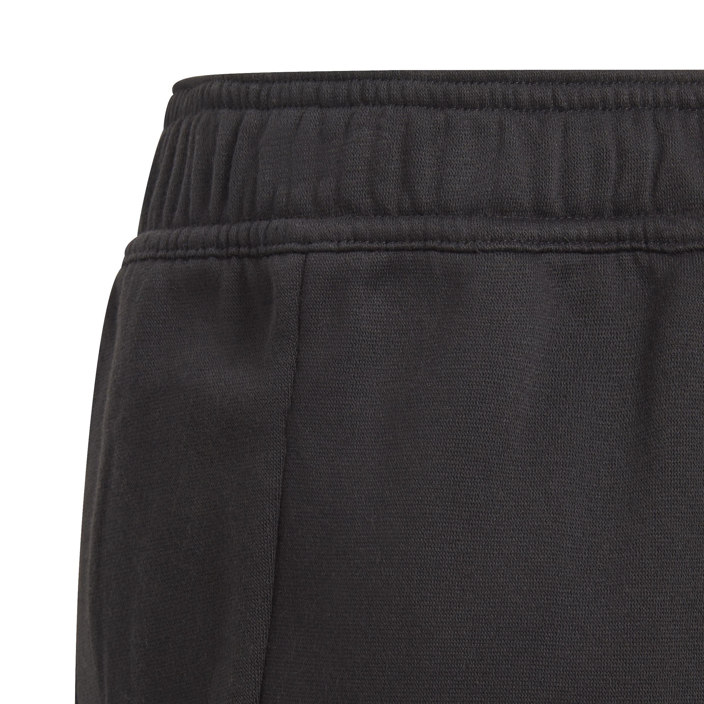 Unisex Kids Tiberio 3-Stripes Colorblock Fleece Joggers, Black, A901_ONE, large image number 5