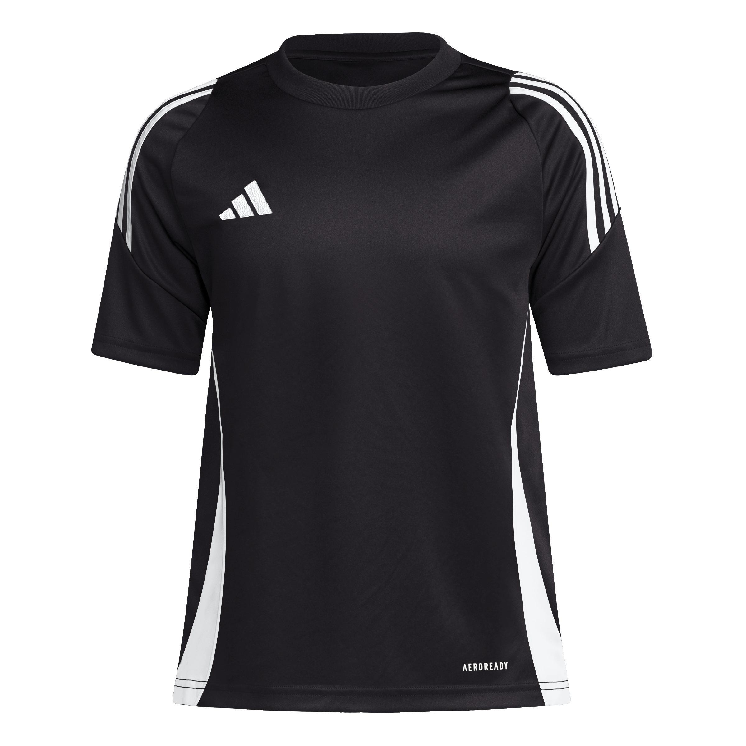 Unisex Kids Tiro 24 Jersey, Black, A901_ONE, large image number 0