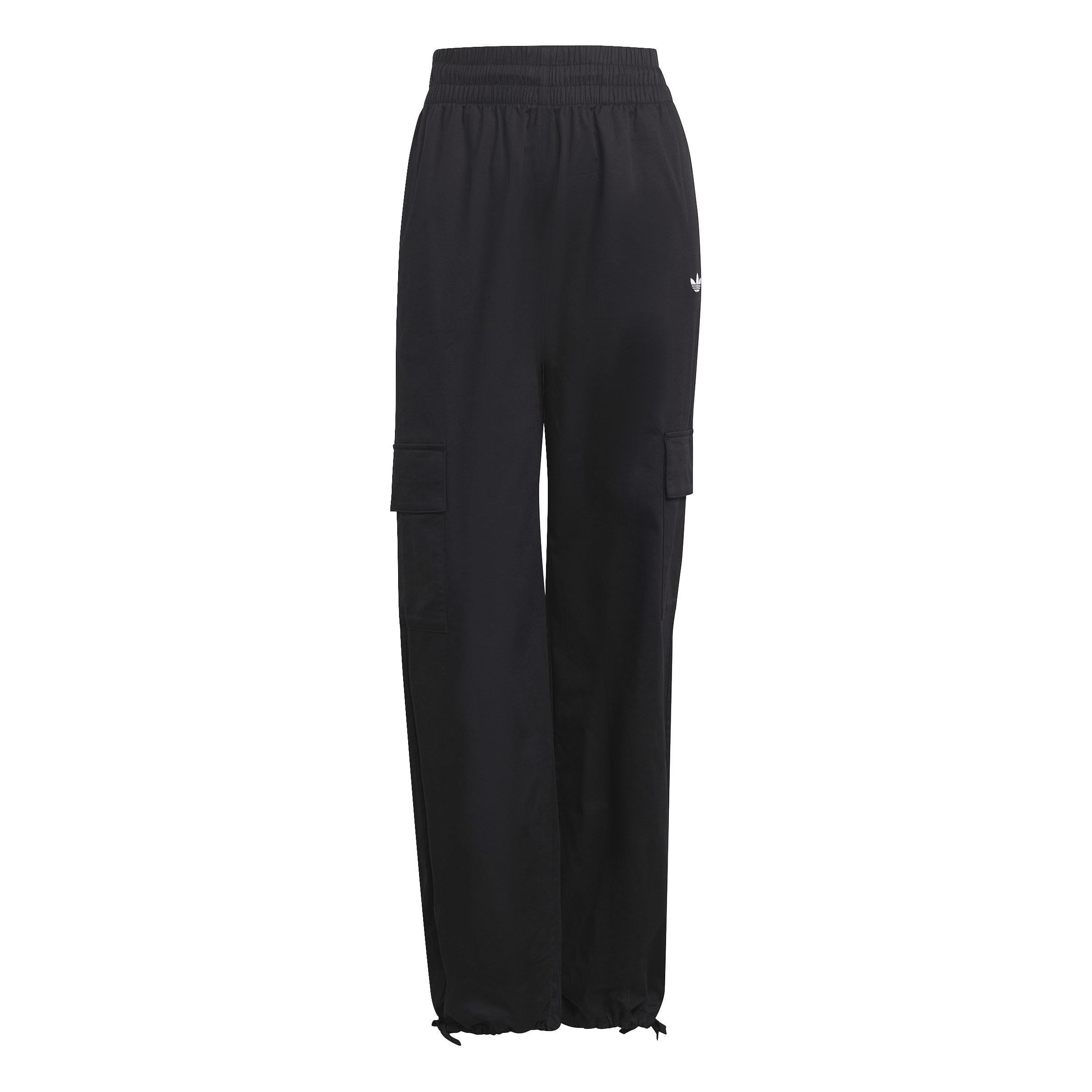Wide Cargo Trousers, Black, A901_ONE, large image number 0