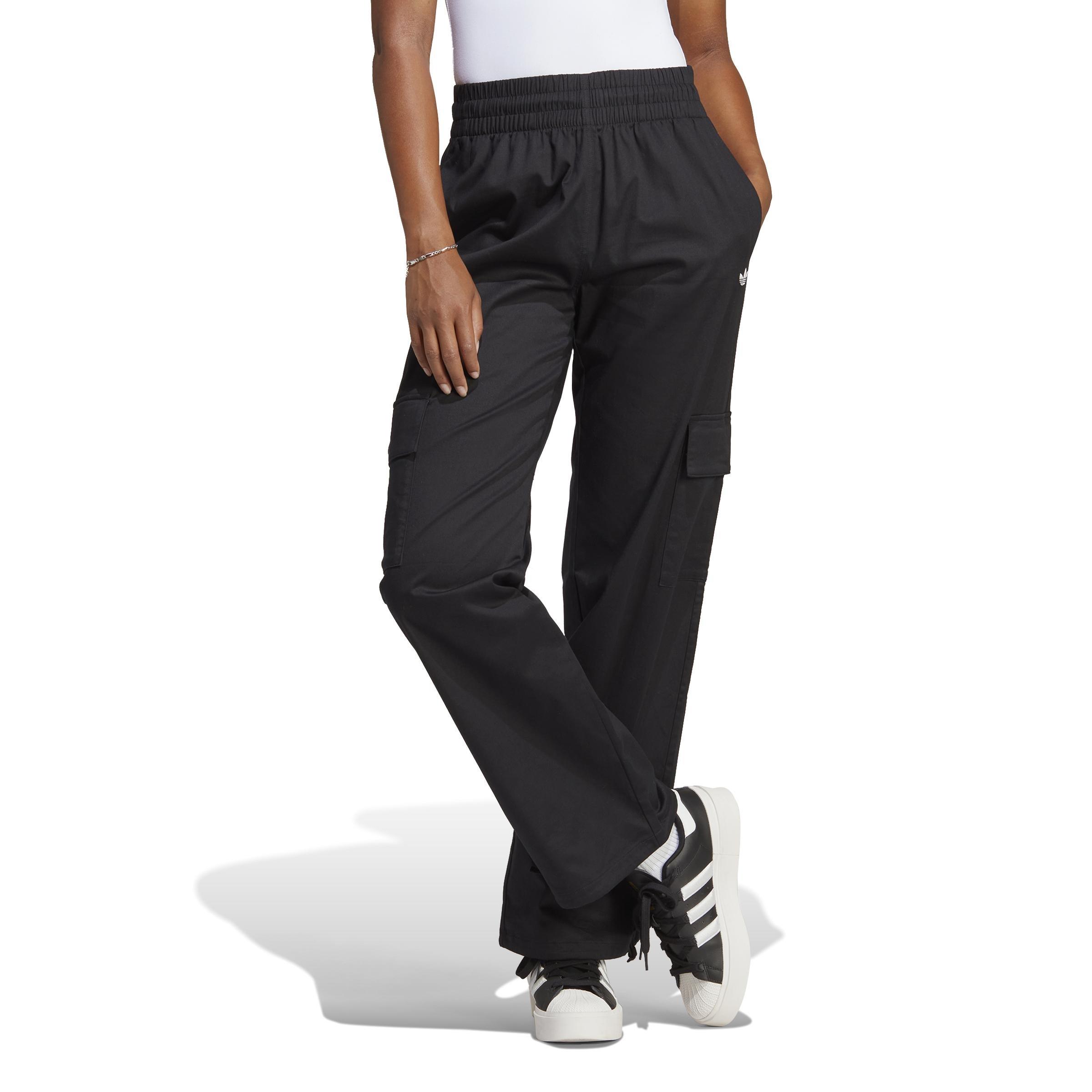 Wide Cargo Trousers, Black, A901_ONE, large image number 6