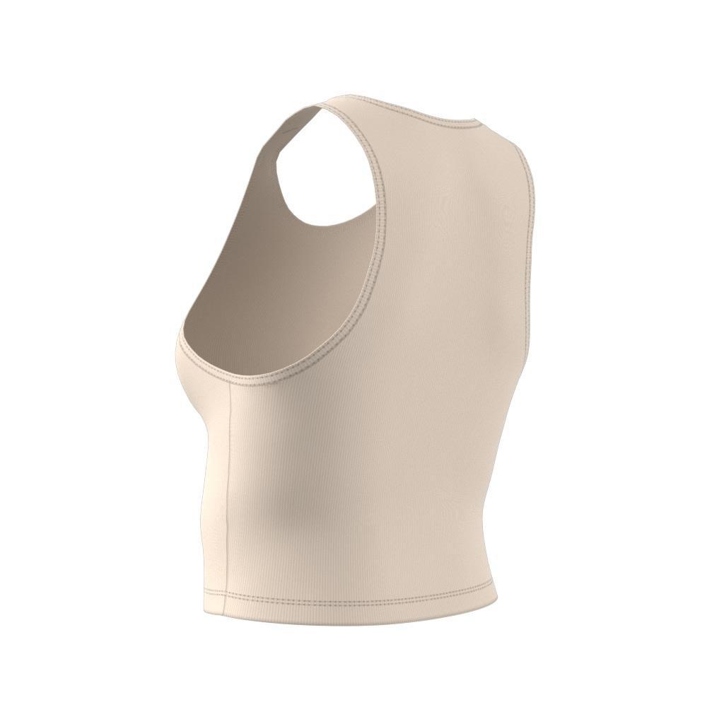 Essentials Rib Tank Top, White, A901_ONE, large image number 14