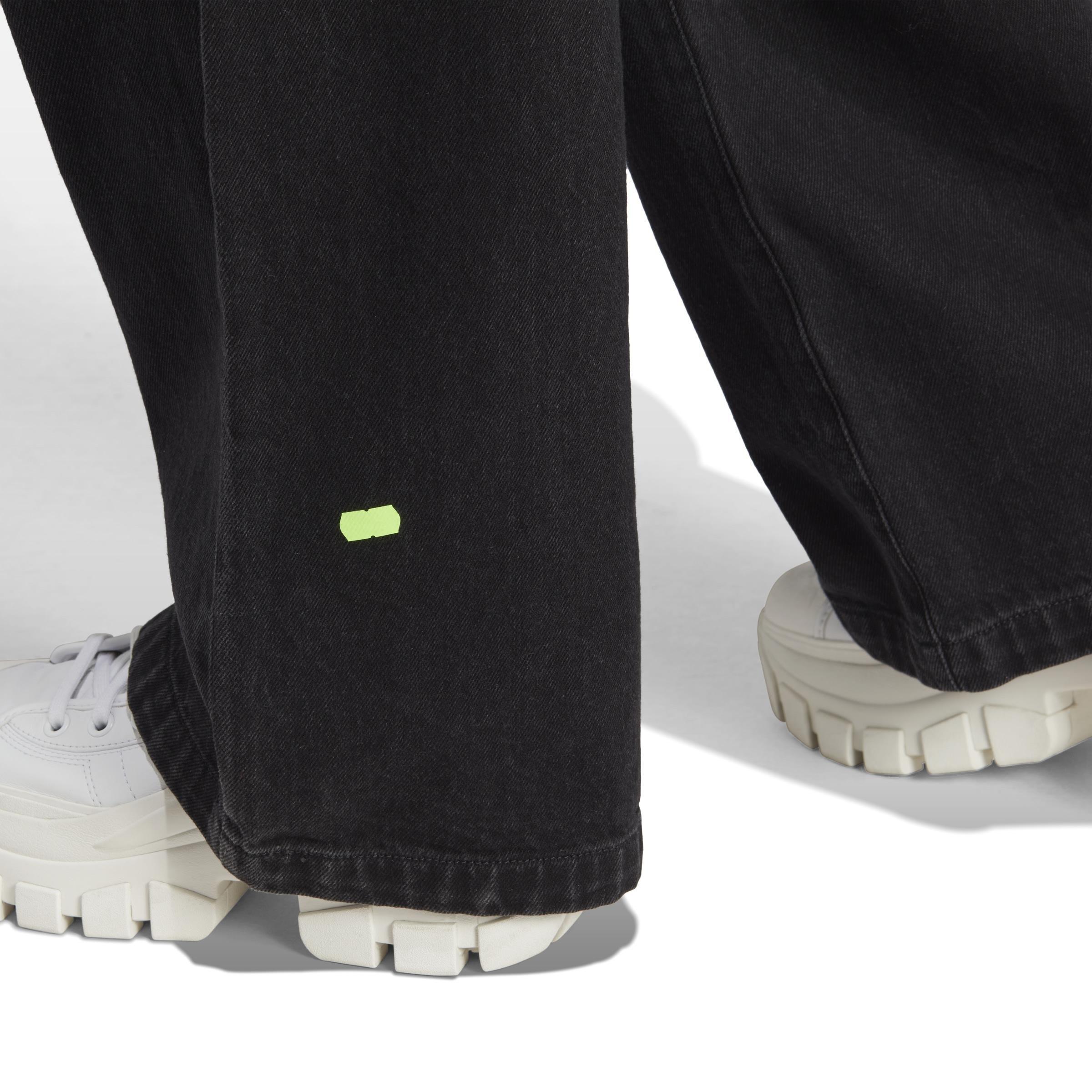 Originals X Kseniaschnaider Boxer Short Jeans, Black, A901_ONE, large image number 5