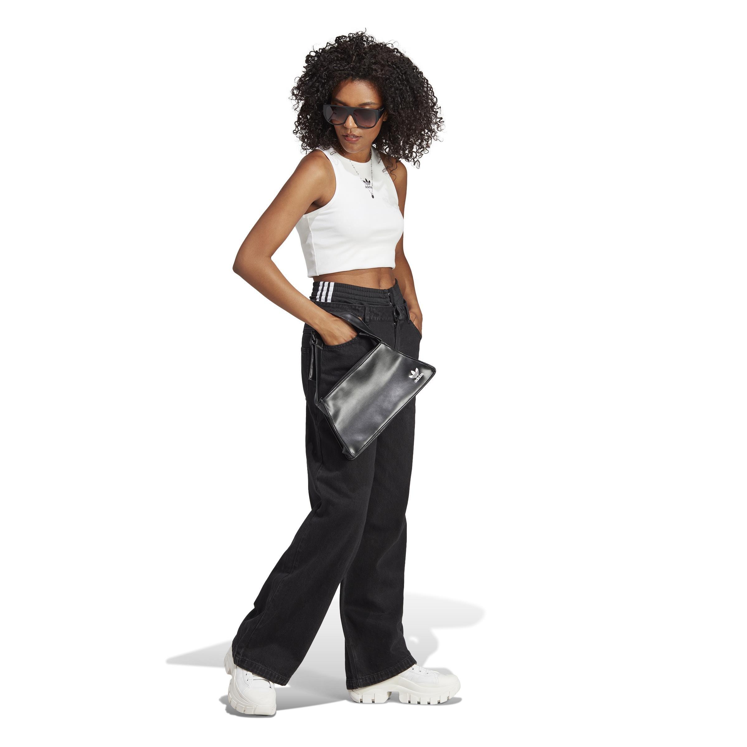 Originals X Kseniaschnaider Boxer Short Jeans, Black, A901_ONE, large image number 8