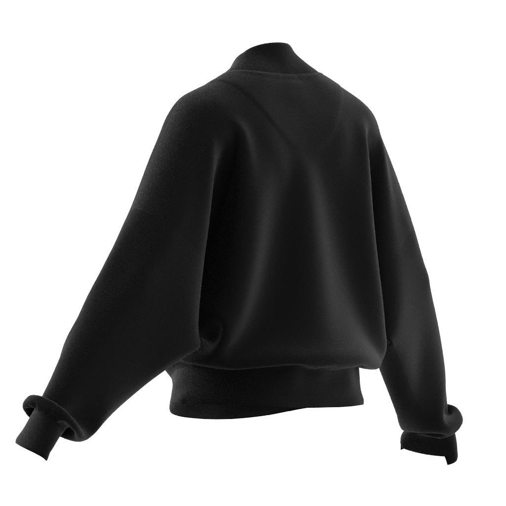 Lounge French Terry Sweatshirt, Black, , large image number 9