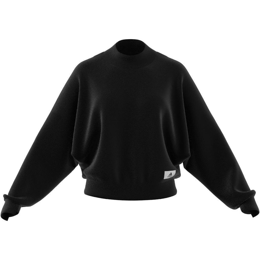 Lounge French Terry Sweatshirt, Black, A901_ONE, large image number 10