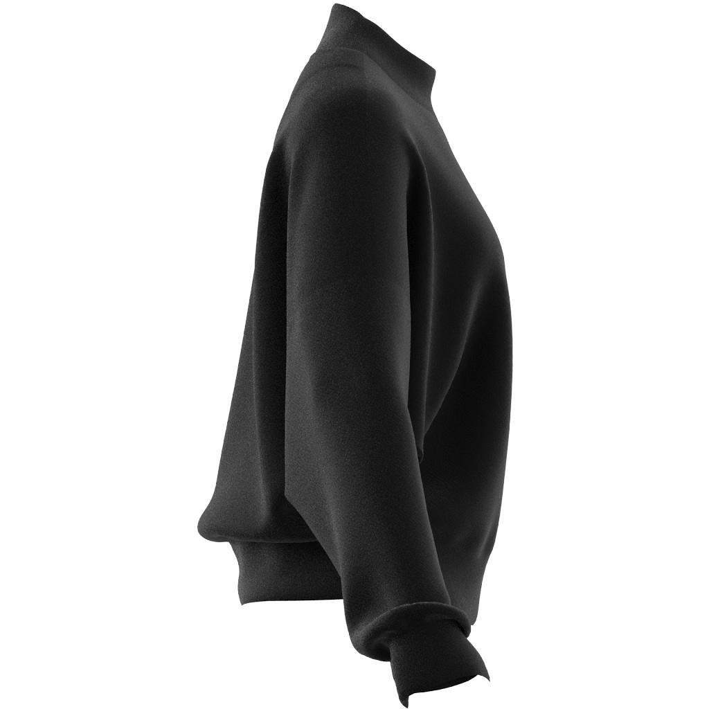 Lounge French Terry Sweatshirt, Black, , large image number 14