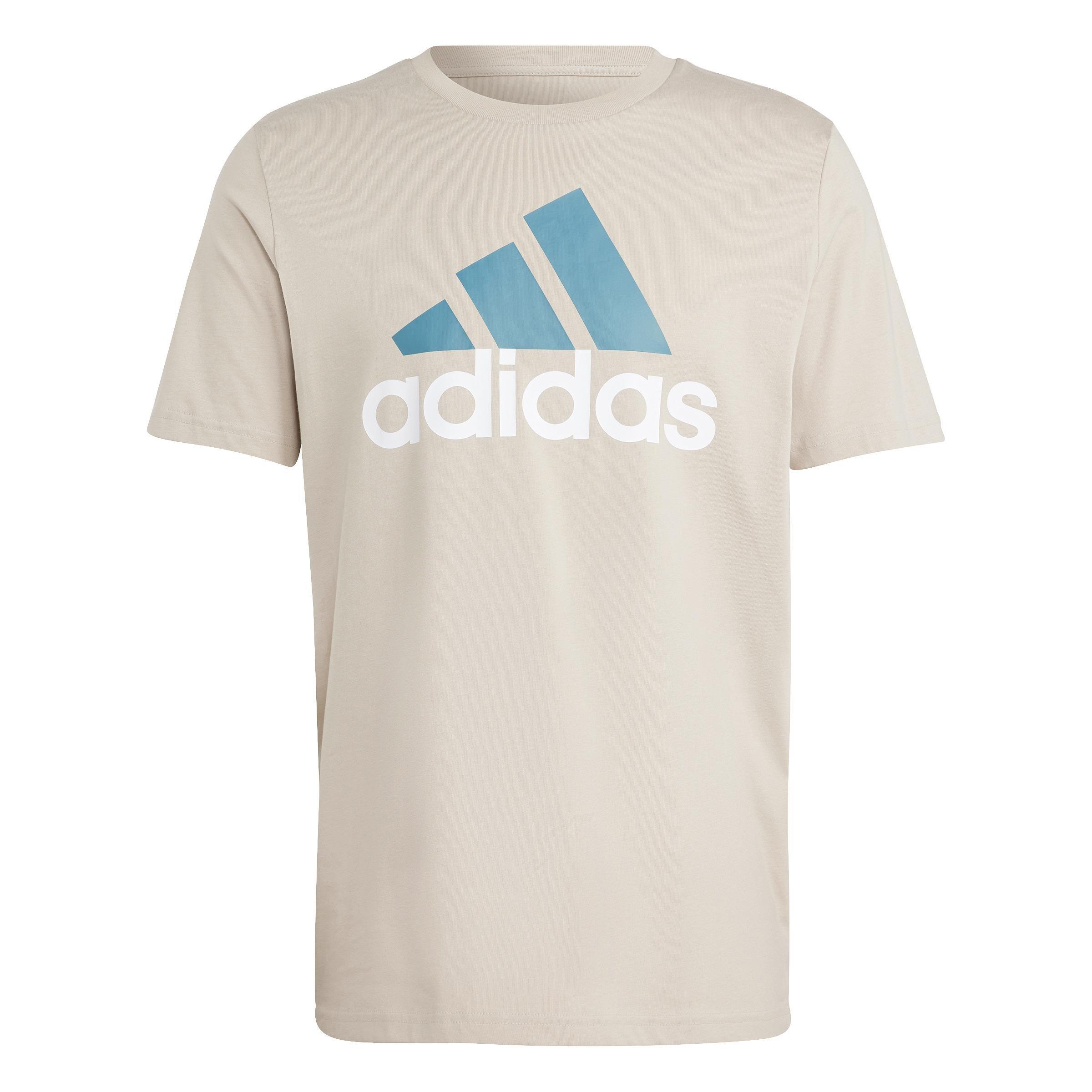 Essentials Single Jersey Big Logo T-Shirt, Beige, A901_ONE, large image number 2
