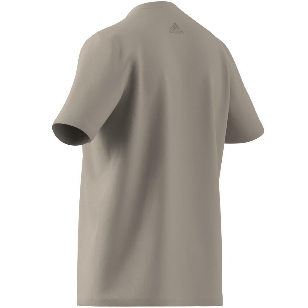 Essentials Single Jersey Big Logo T-Shirt, Beige, A901_ONE, large image number 9