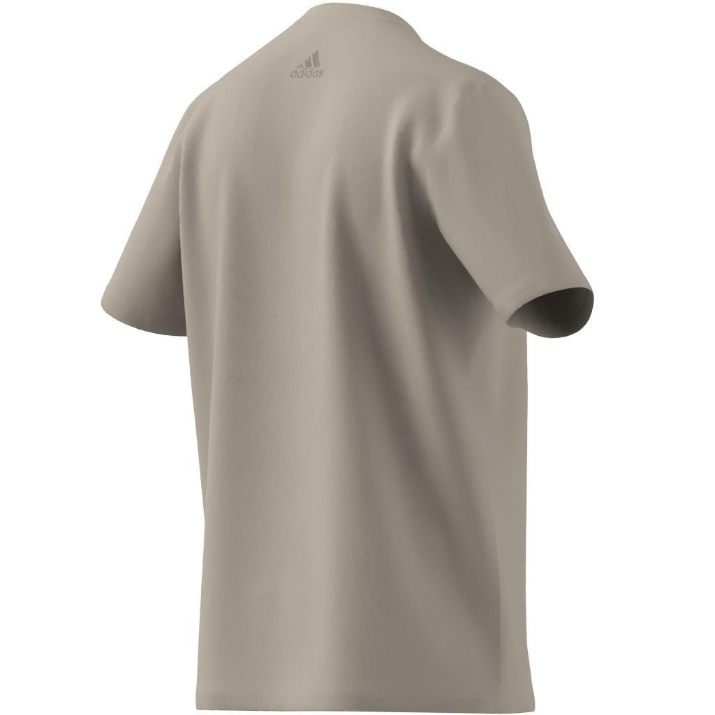 Essentials Single Jersey Big Logo T-Shirt, Beige, A901_ONE, large image number 10