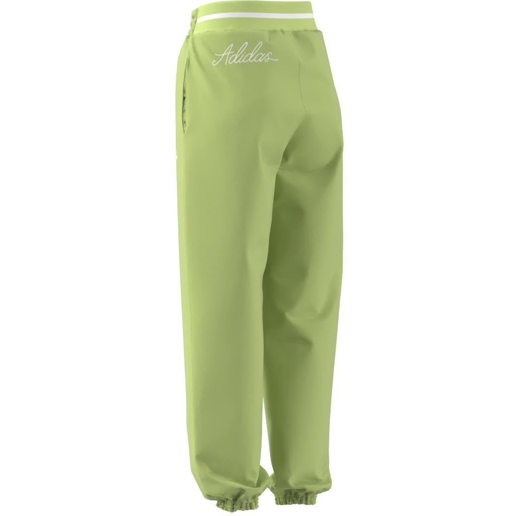 Scribble Woven Tracksuit Bottoms, Green, , large image number 5