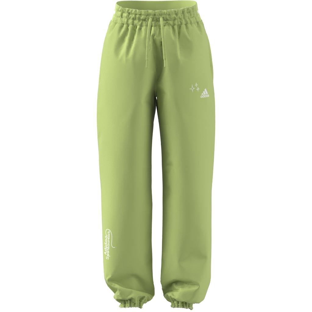 Scribble Woven Tracksuit Bottoms, Green, A901_ONE, large image number 6