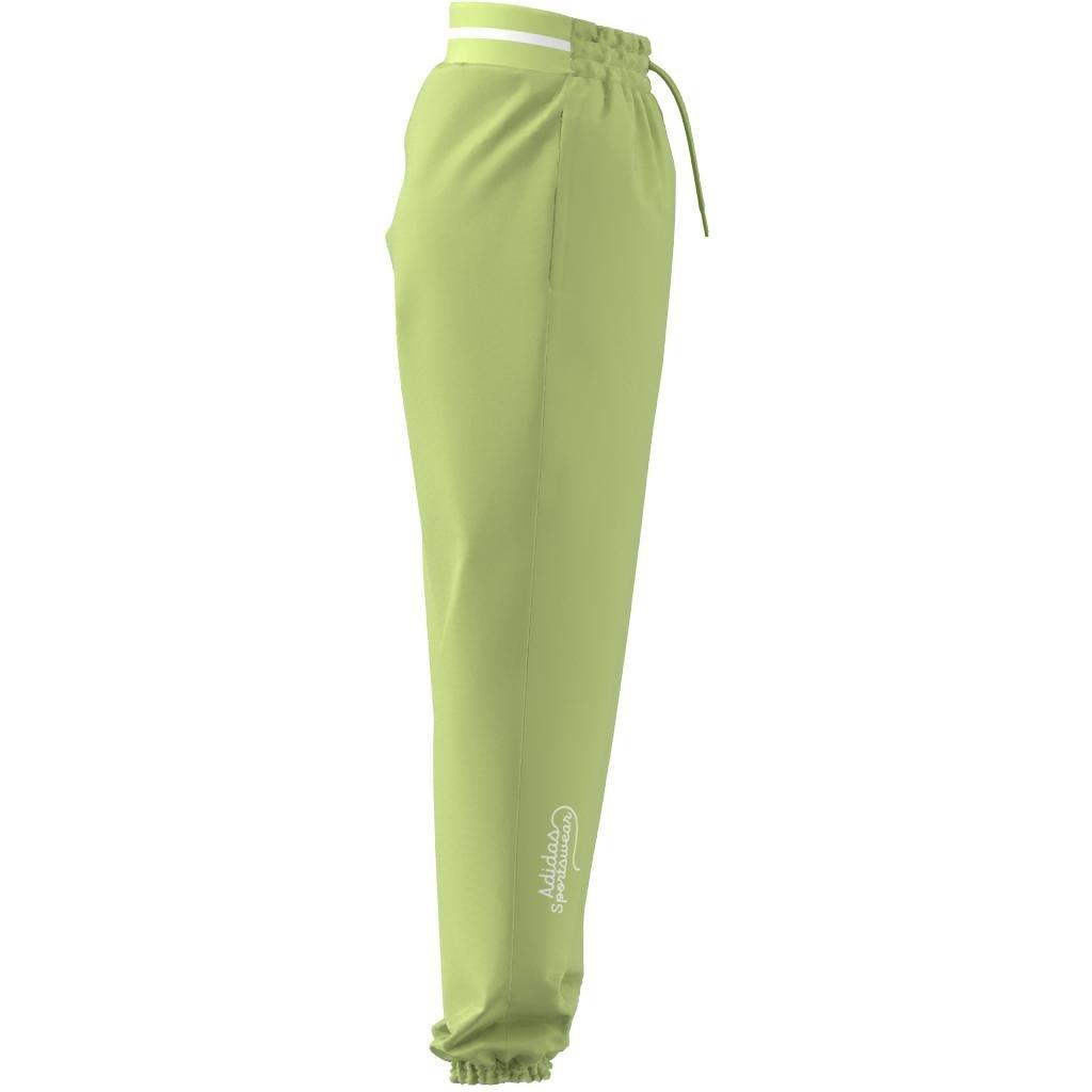 Scribble Woven Tracksuit Bottoms, Green, , large image number 13