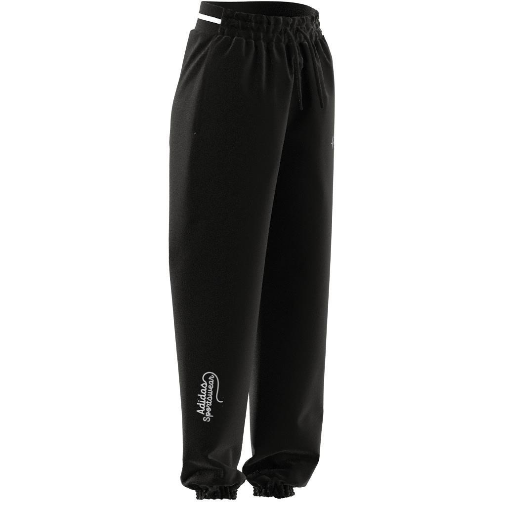 Scribble Woven Tracksuit Bottoms, Black, A901_ONE, large image number 9