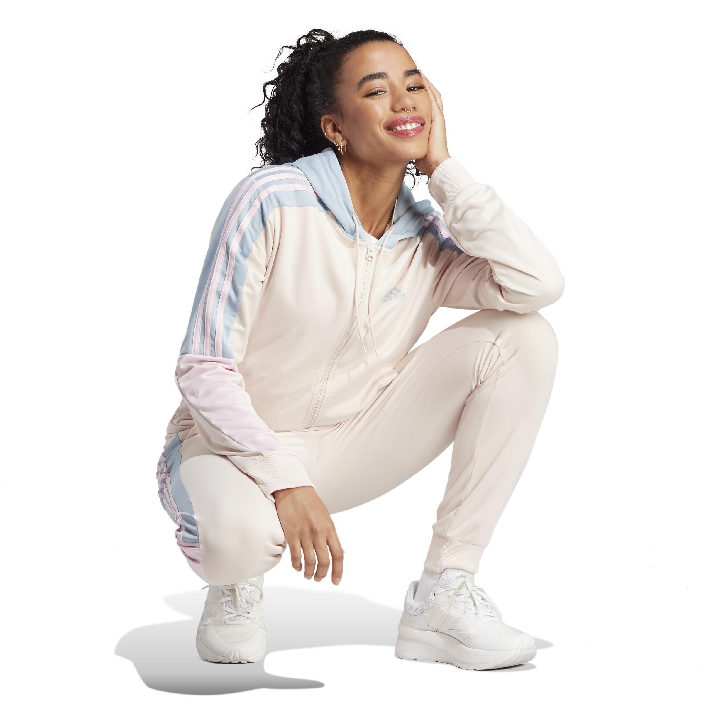 Boldblock Track Suit, Pink, , large image number 8