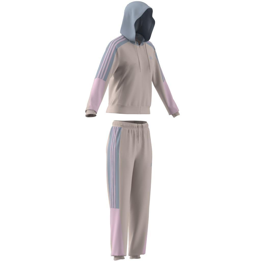 Boldblock Track Suit, Pink, , large image number 9