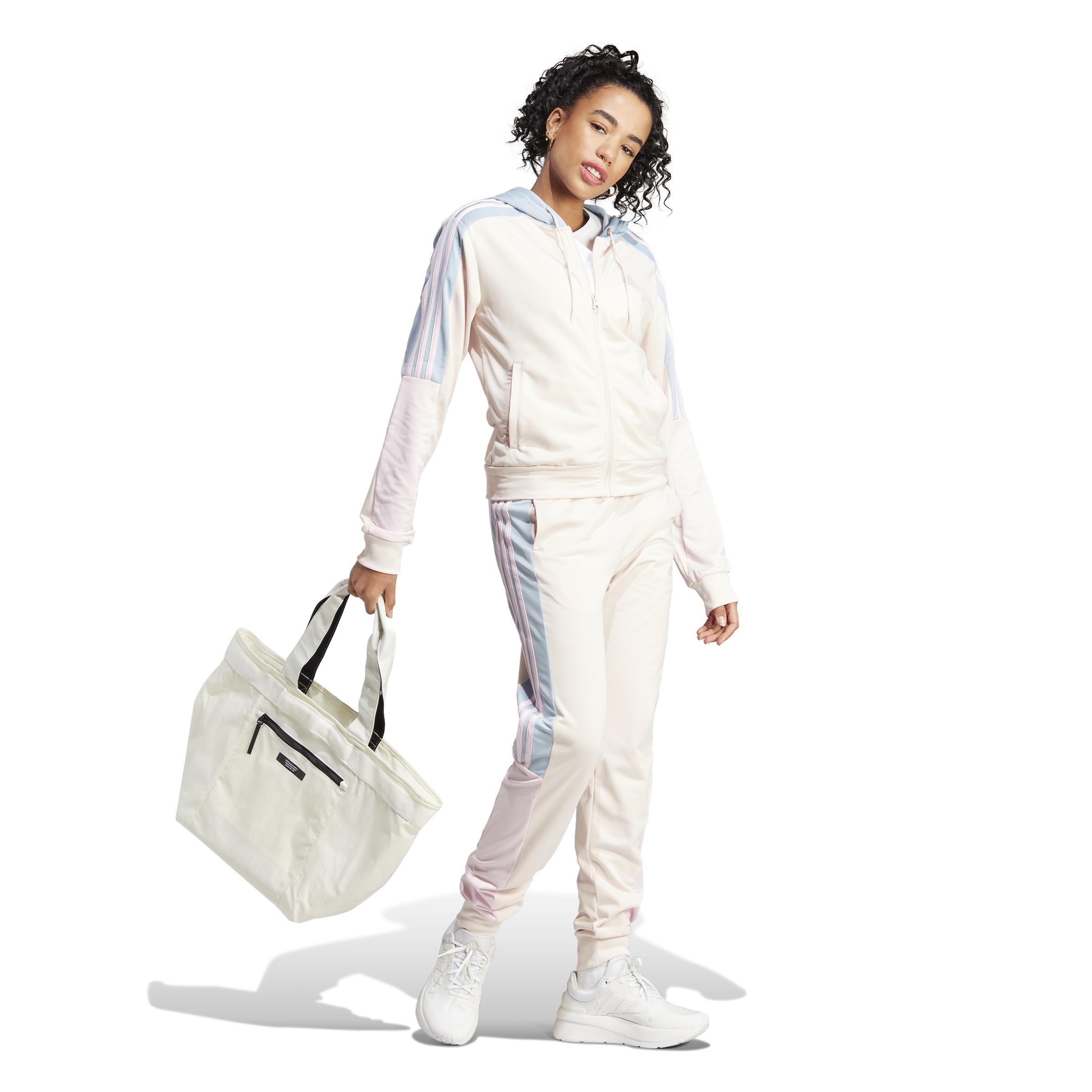 Boldblock Track Suit, Pink, , large image number 11