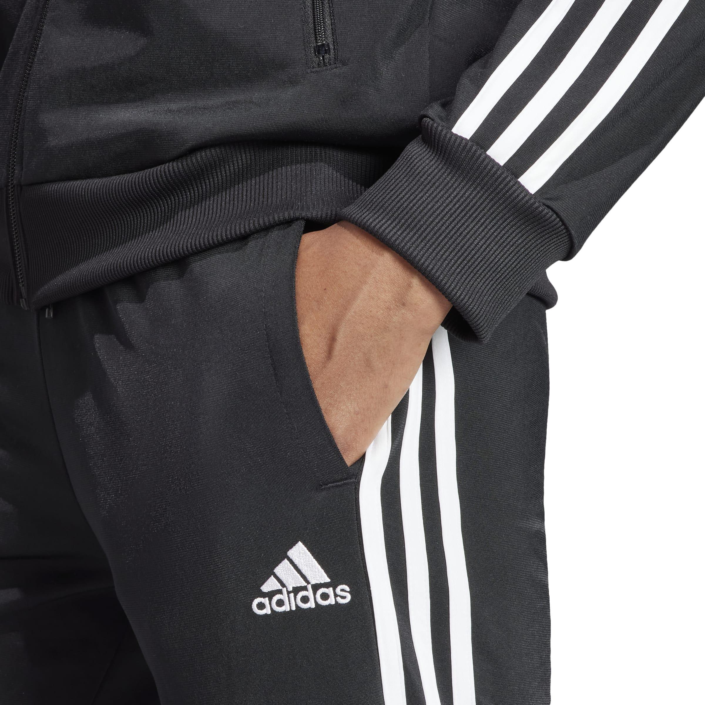 Essentials 3-Stripes Tracksuit, Black, A901_ONE, large image number 3