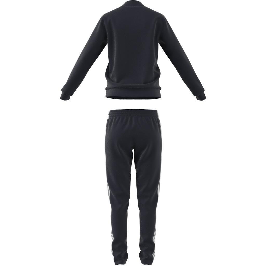 Essentials 3-Stripes Tracksuit, Blue, , large image number 6