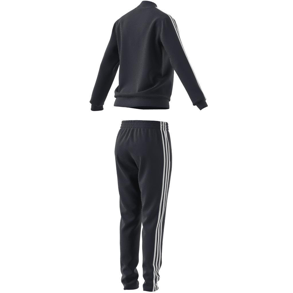 Essentials 3-Stripes Tracksuit, Blue, , large image number 8