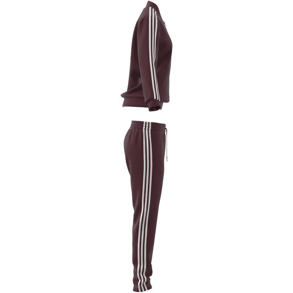 Essentials 3-Stripes Tracksuit, Red, , large image number 11
