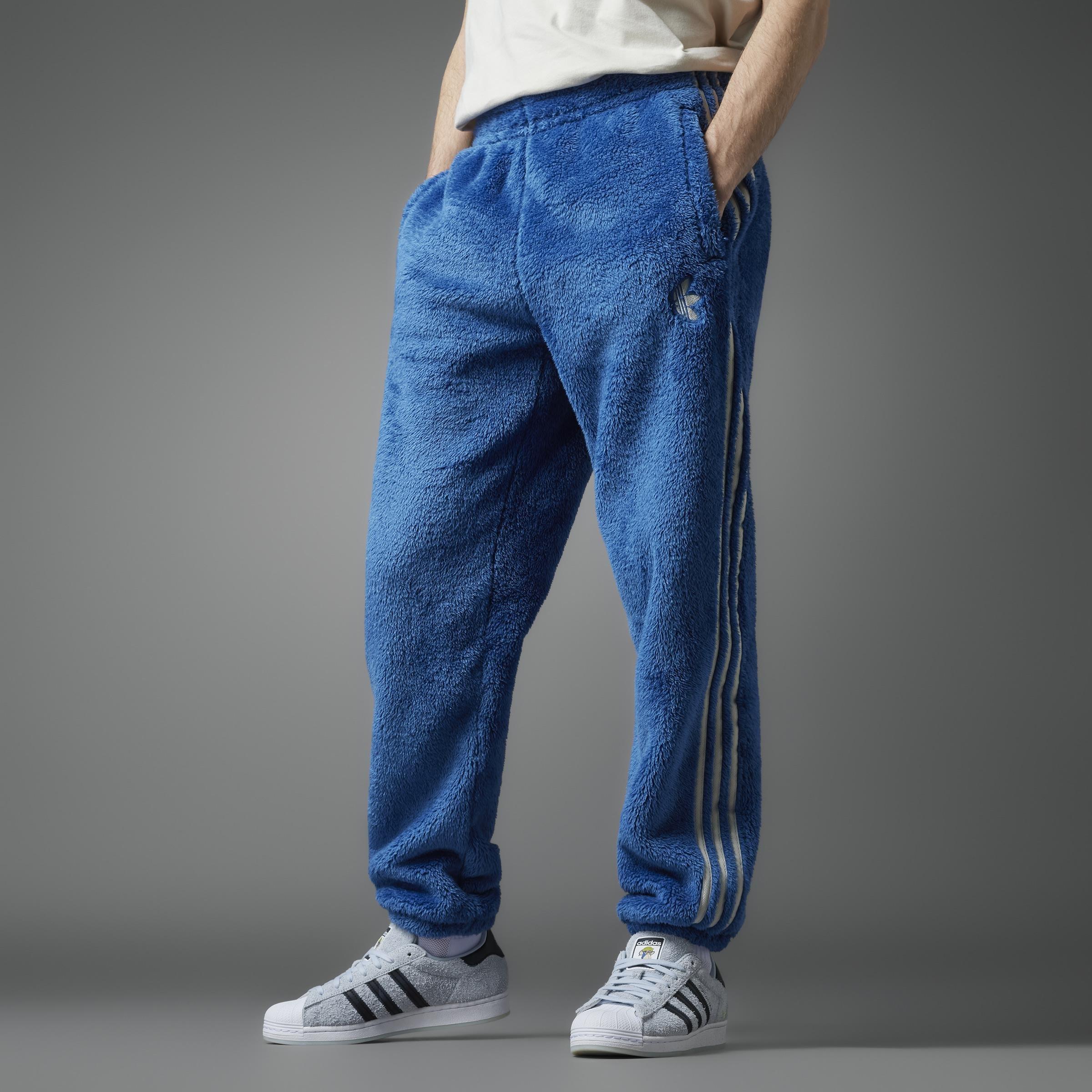 Indigo Herz Fur Joggers, Blue, , large image number 6