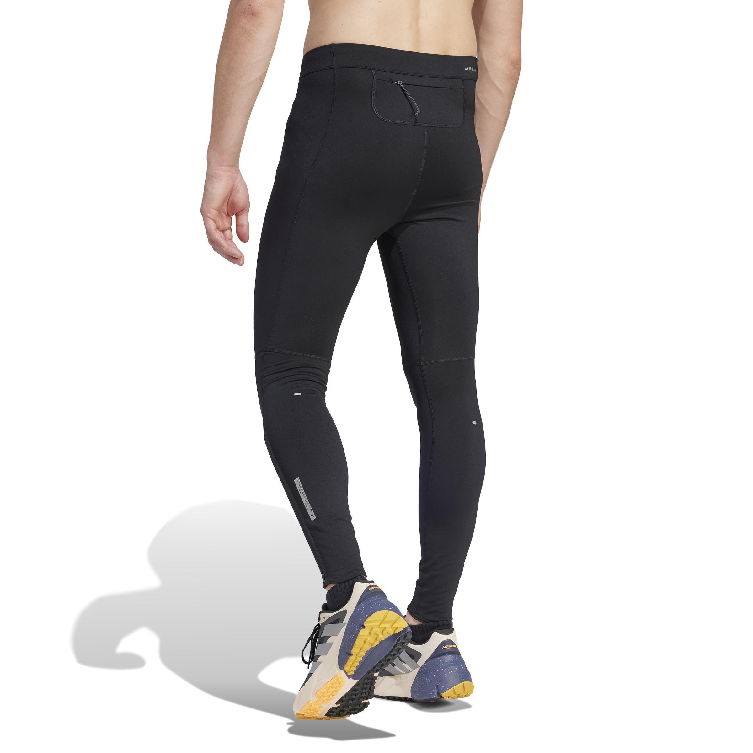 Ultimate Running Conquer The Elements Aeroready Warming Leggings, Black, A901_ONE, large image number 2