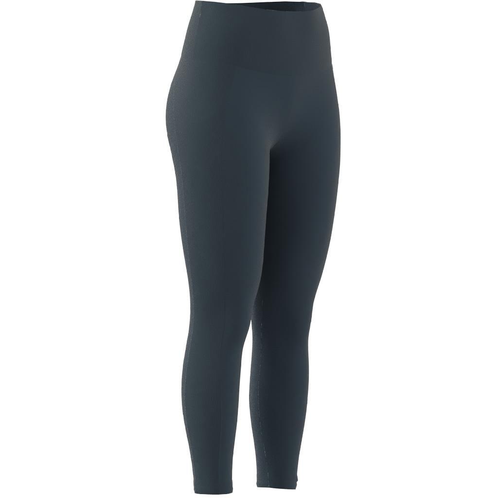 Yoga Essentials 7/8 Leggings, Turquoise, A901_ONE, large image number 4