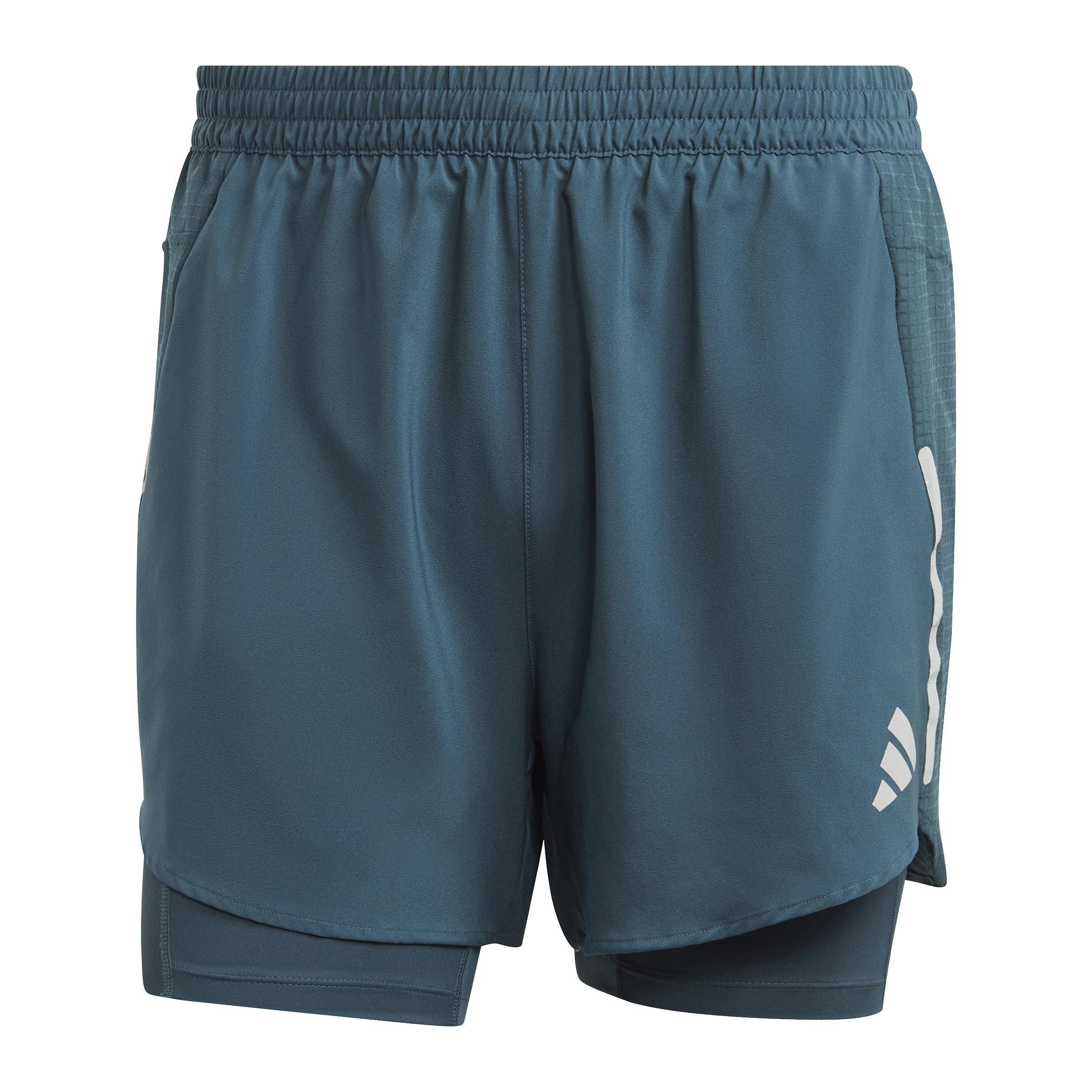 Designed 4 Running 2-In-1 Shorts, Turquoise, A901_ONE, large image number 1