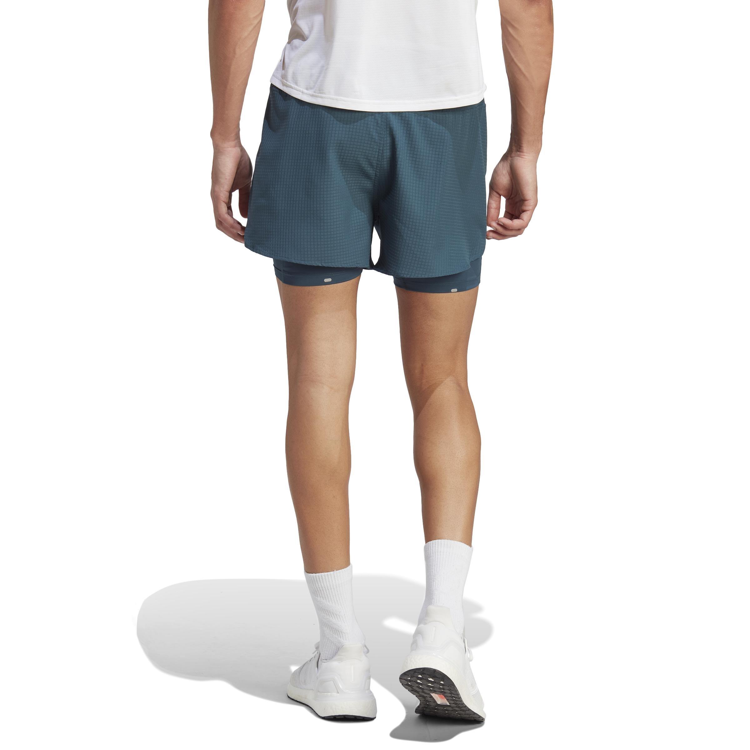 Designed 4 Running 2-In-1 Shorts, Turquoise, , large image number 2