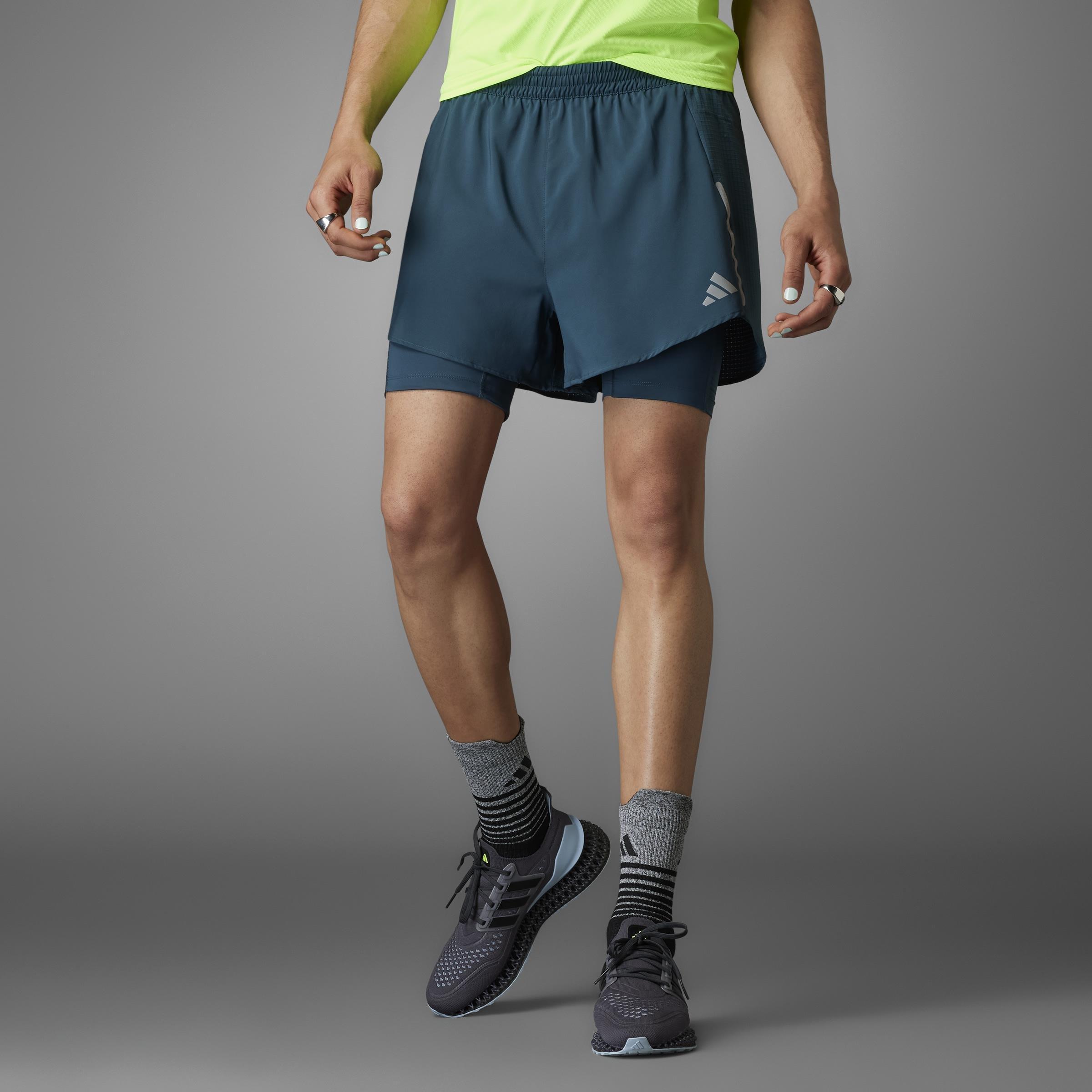 Designed 4 Running 2-In-1 Shorts, Turquoise, , large image number 9