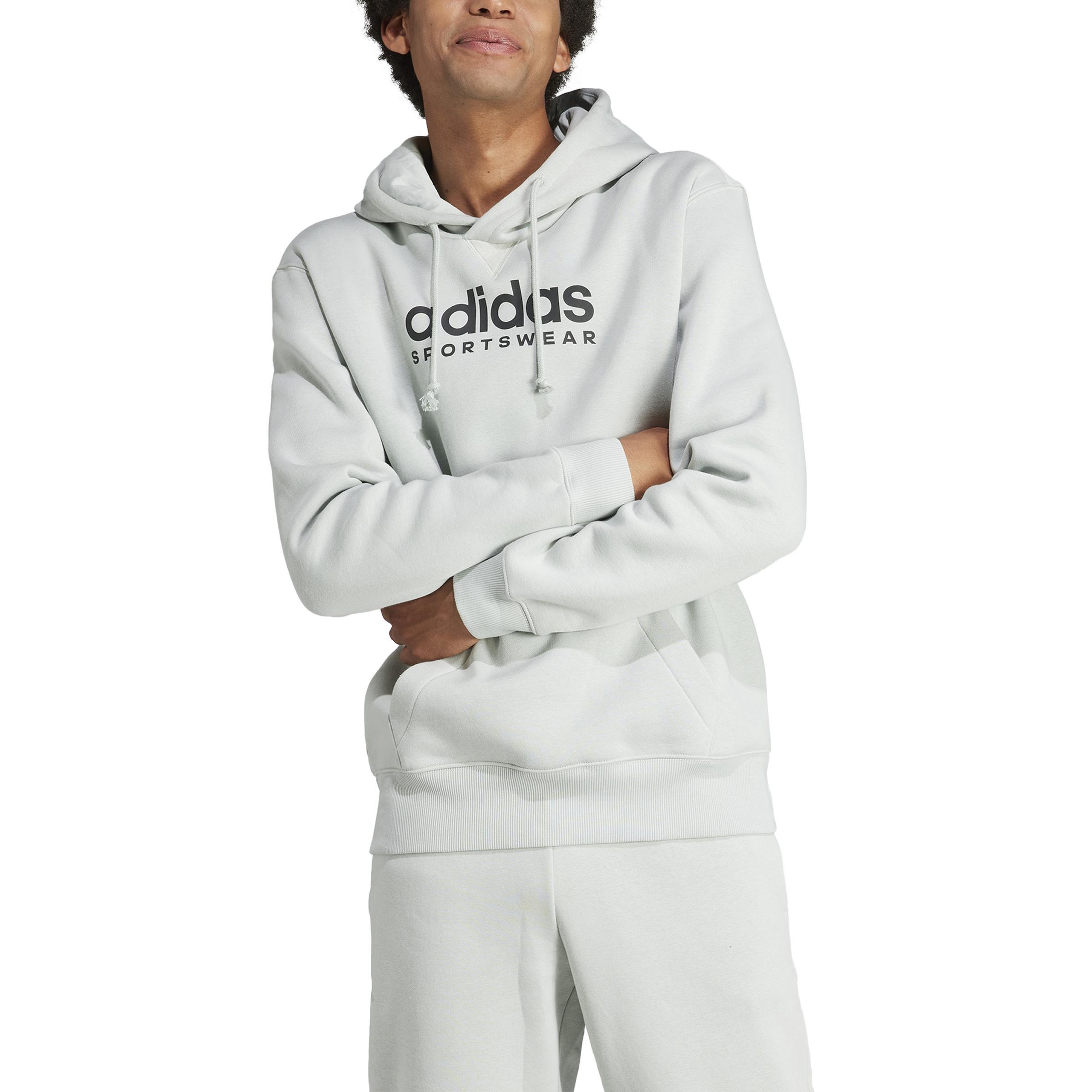 ALL SZN Fleece Graphic Hoodie, Grey, , large image number 0