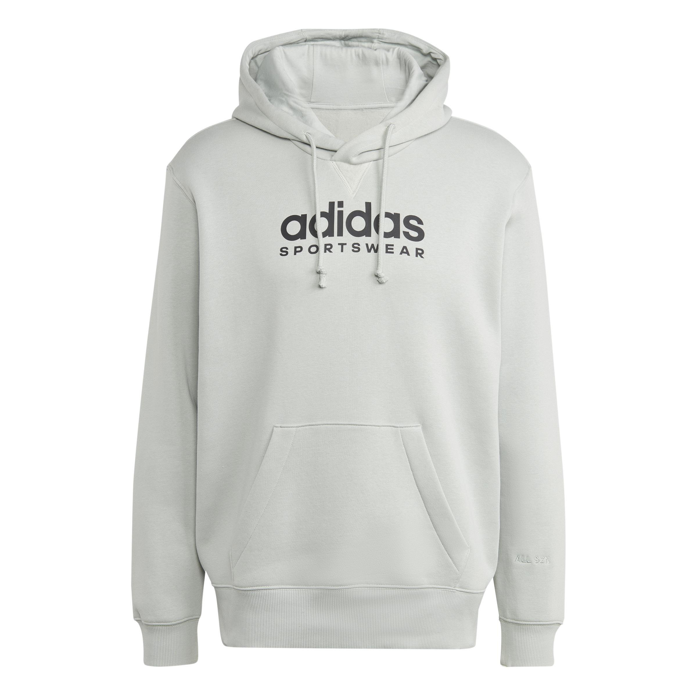 ALL SZN Fleece Graphic Hoodie, Grey, , large image number 1